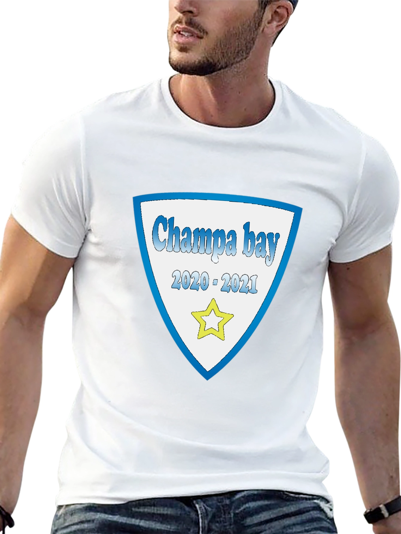 Champa Bay 2020-2021 T-Shirt - Black