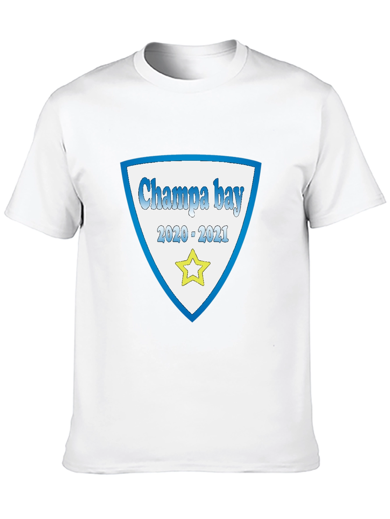 Champa Bay 2020-2021 T-Shirt - Black