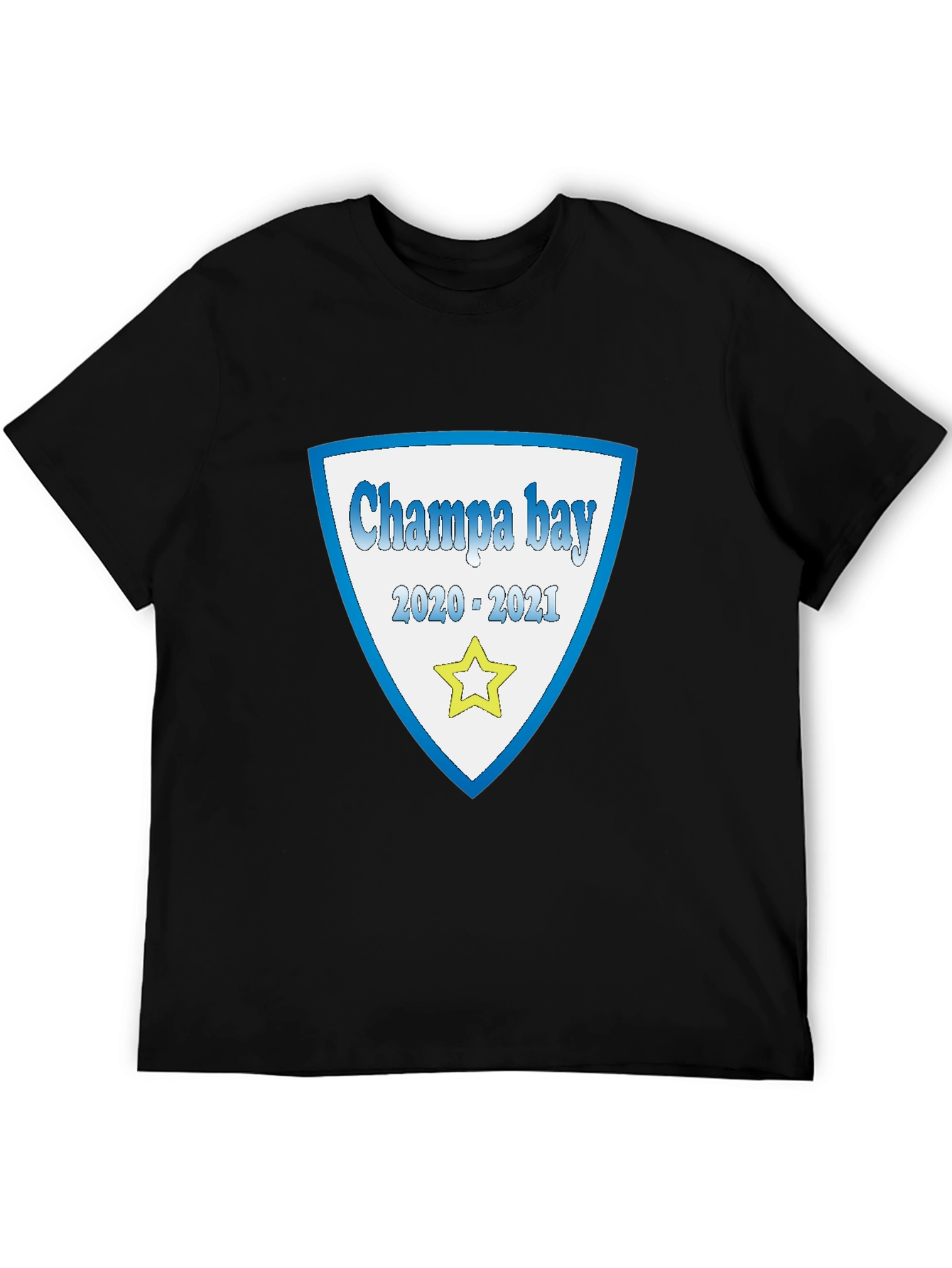 Champa Bay 2020-2021 T-Shirt - Black