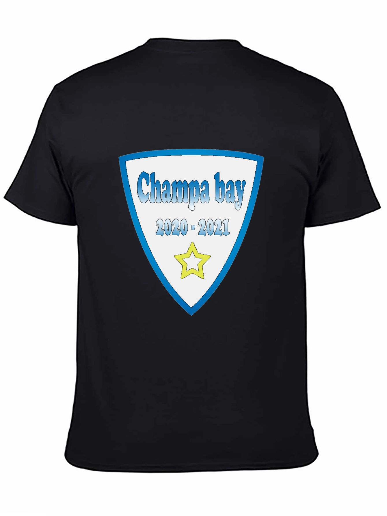 Champa Bay 2020-2021 T-Shirt - Black