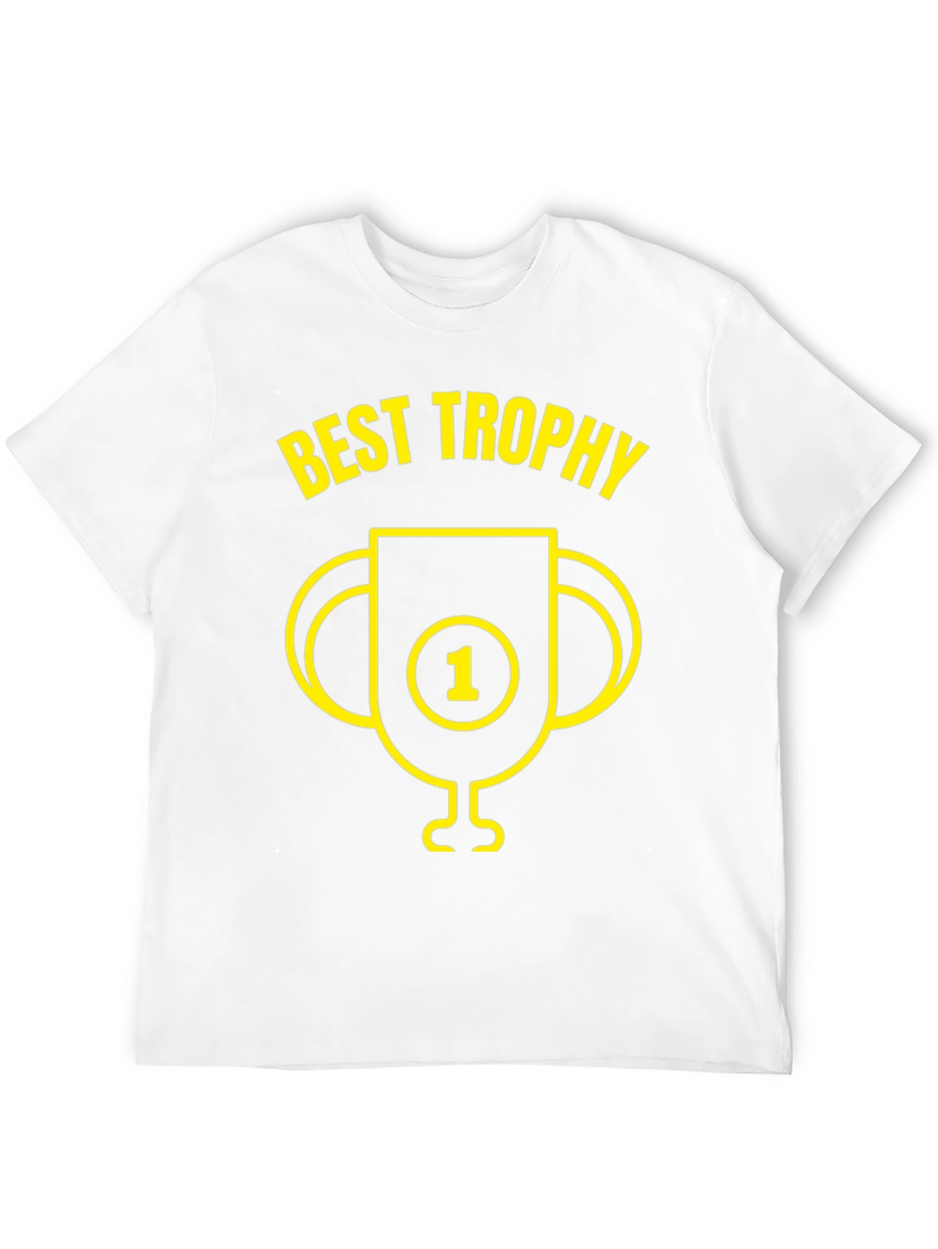Best Trophy Graphic Tee - Mens Black T-Shirt