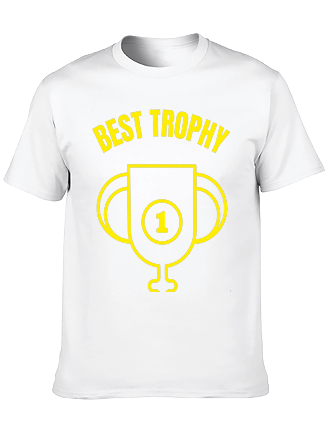 Best Trophy Graphic Tee - Mens Black T-Shirt