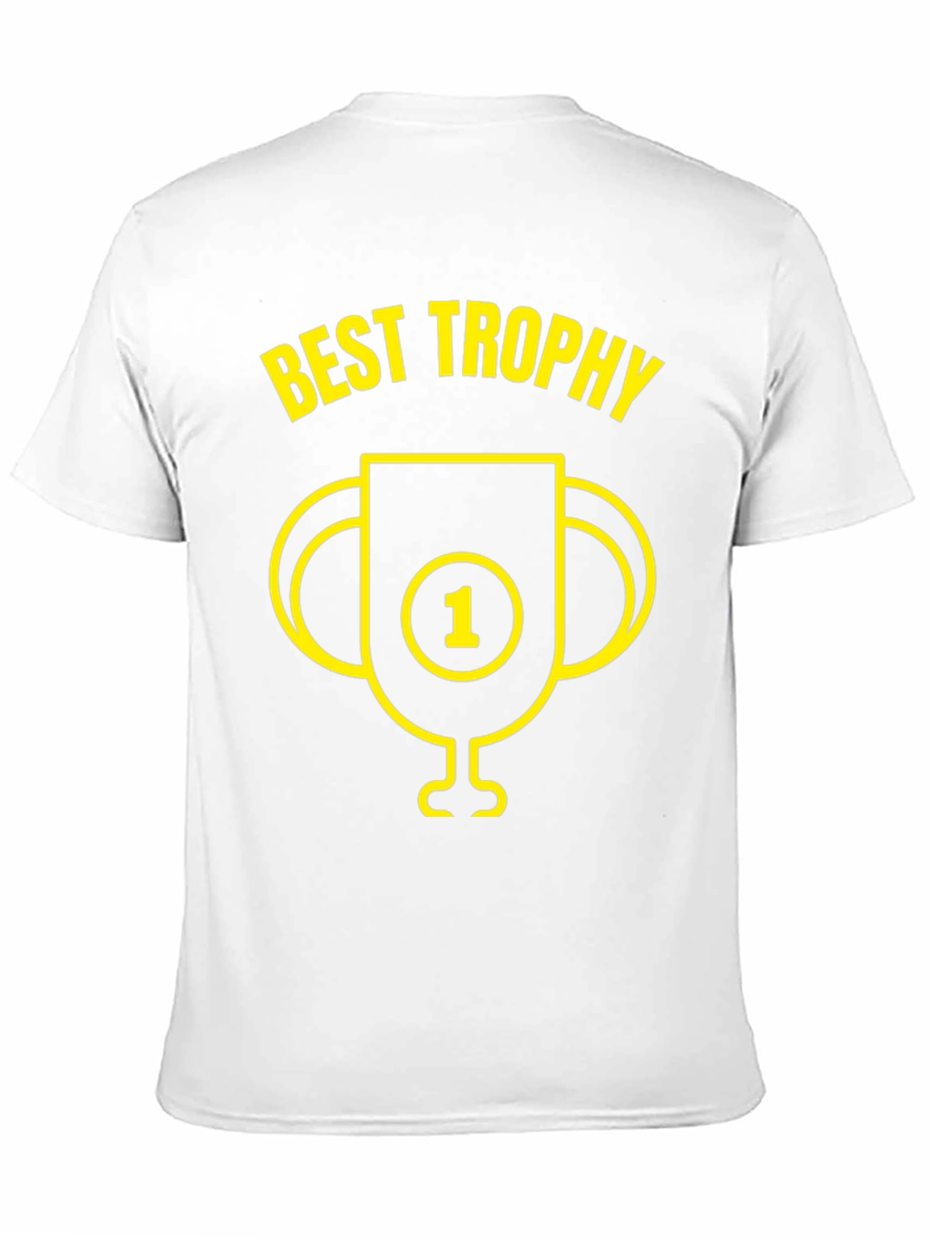 Best Trophy Graphic Tee - Mens Black T-Shirt