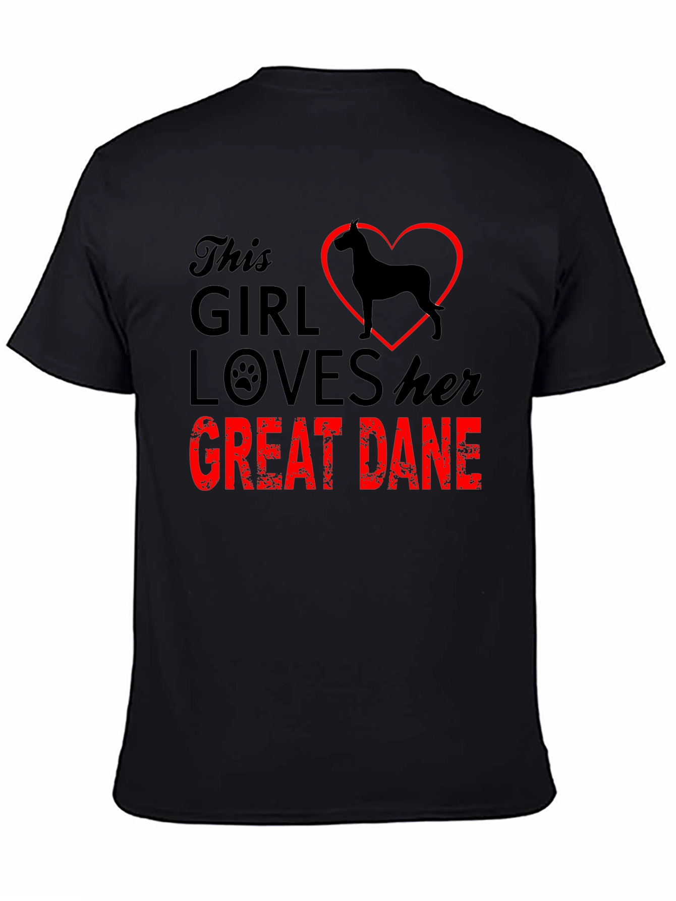 This Girl Loves Her Great Dane T-Shirt