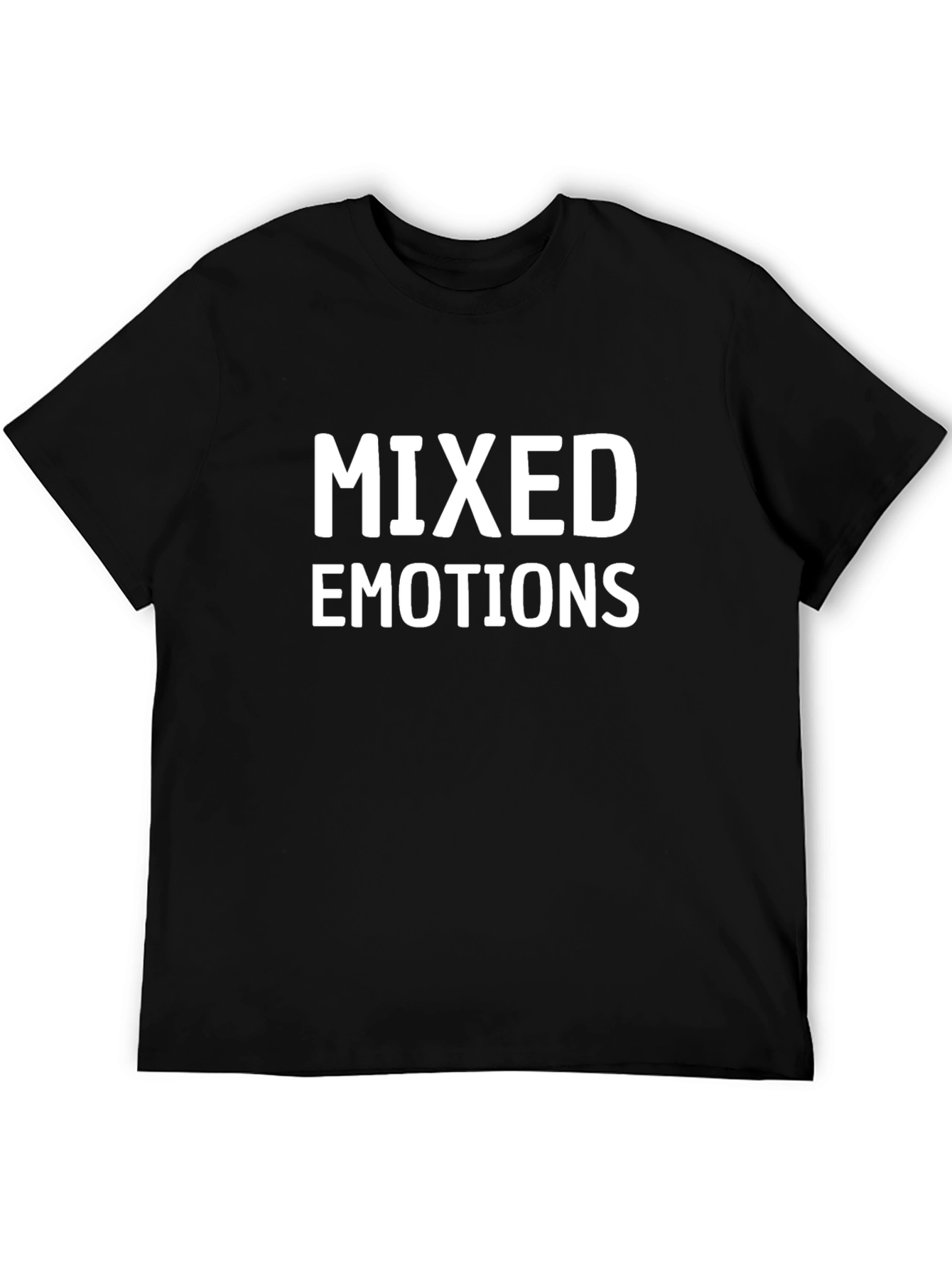 Mixed Emotions Graphic Tee - Soft Cotton T-Shirt