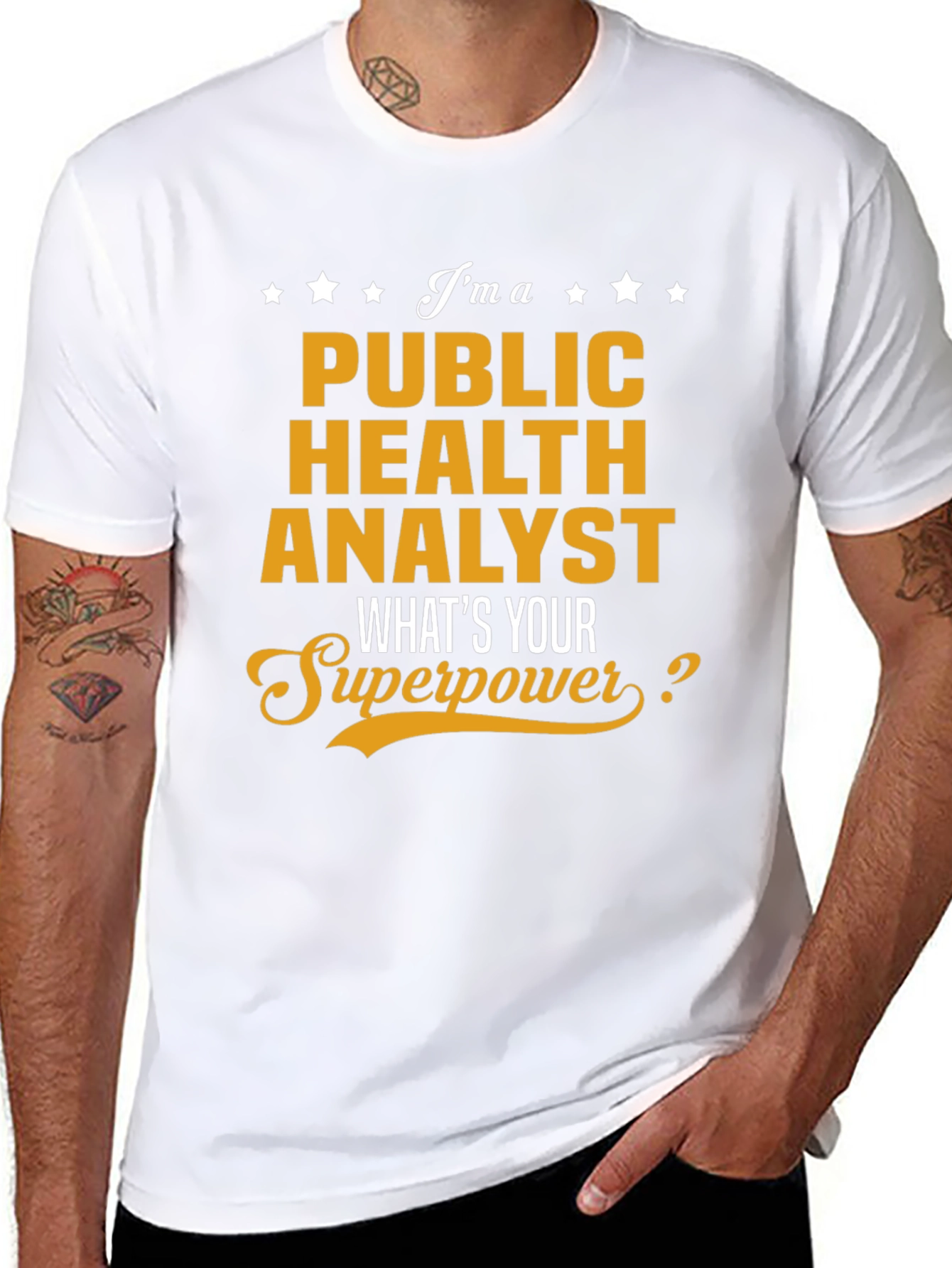Public Health Analyst Superpower Tee
