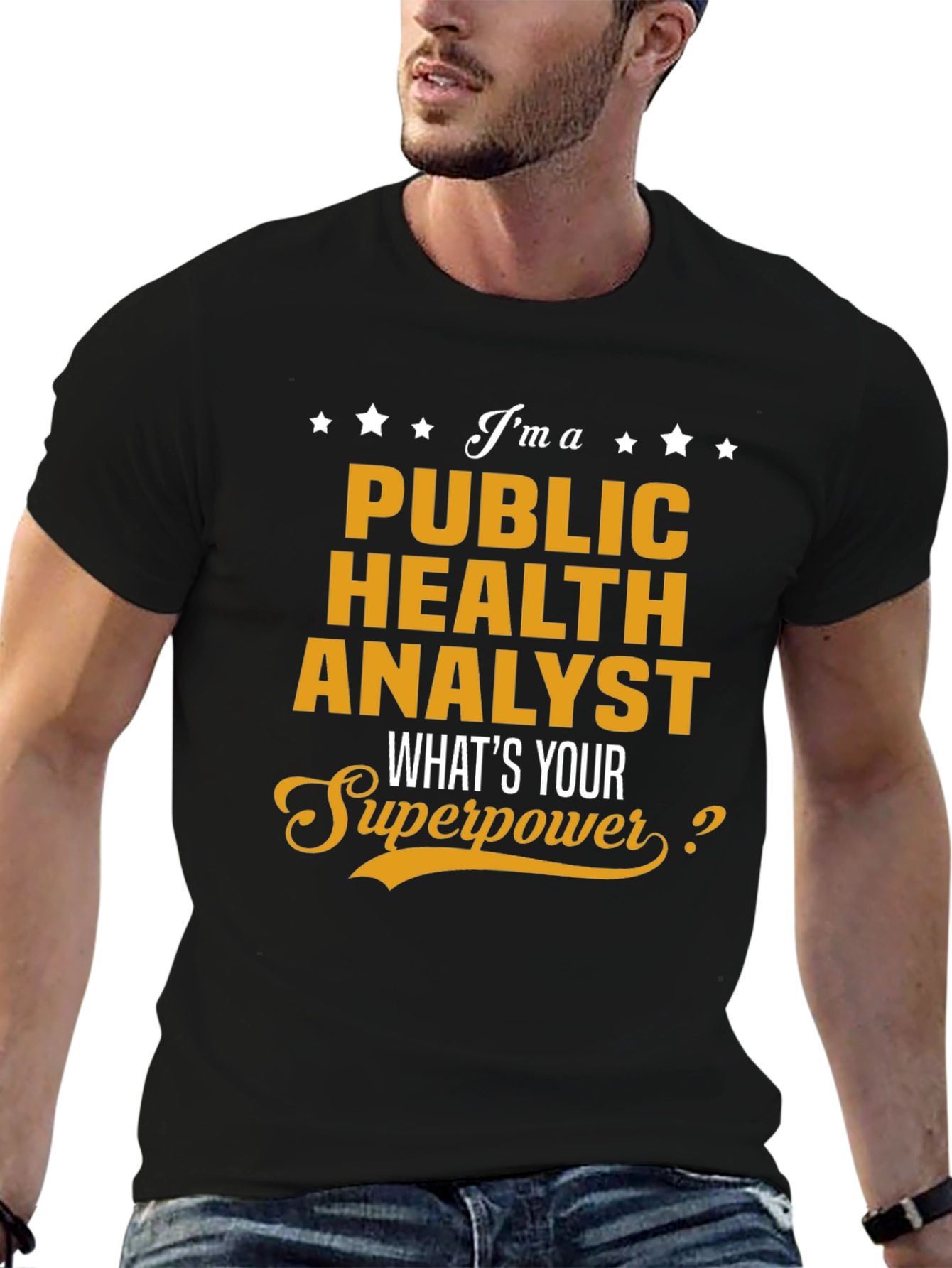 Public Health Analyst Superpower Tee