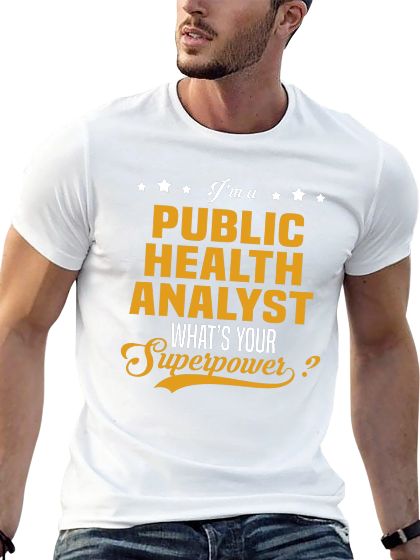 Public Health Analyst Superpower Tee