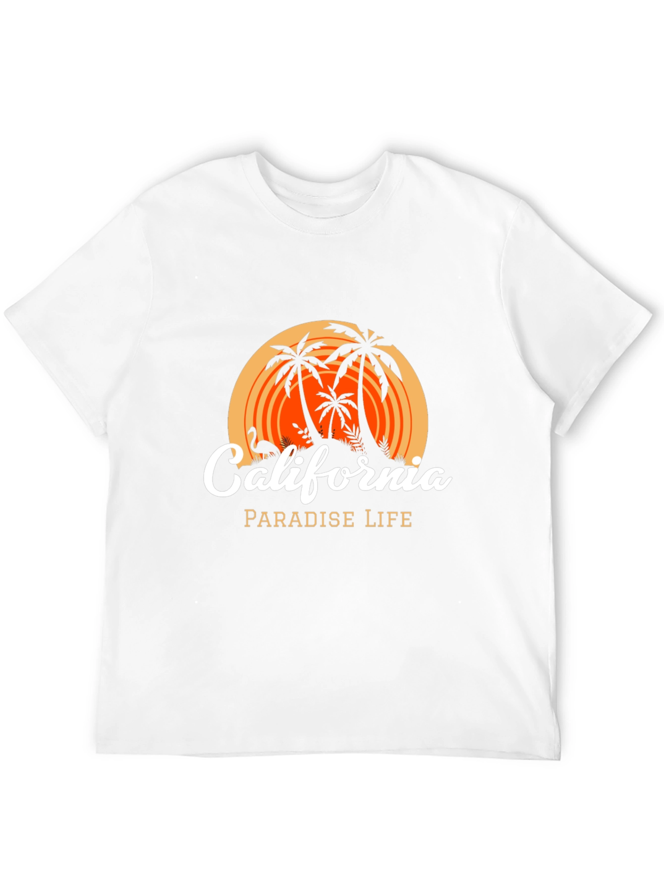California Paradise Life T-Shirt - Black