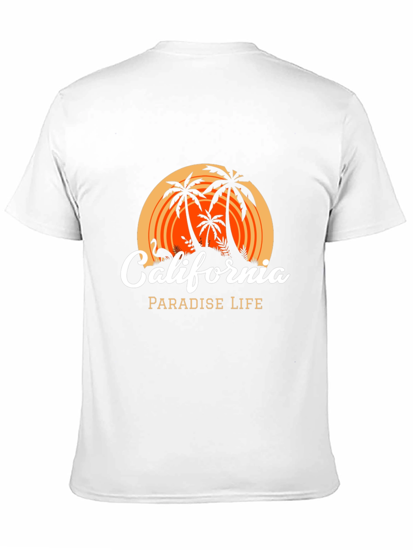 California Paradise Life T-Shirt - Black