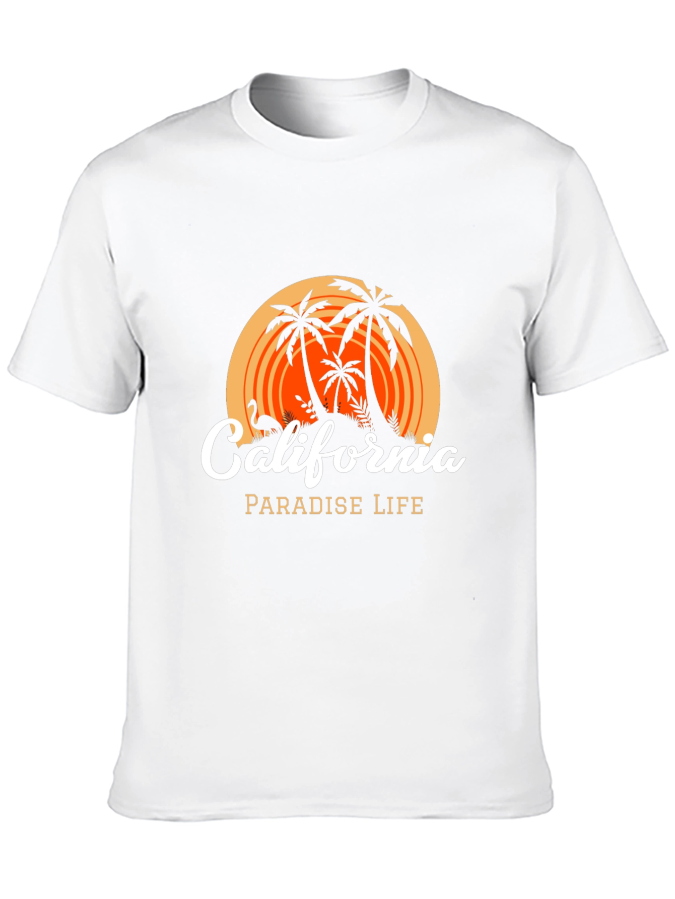 California Paradise Life T-Shirt - Black