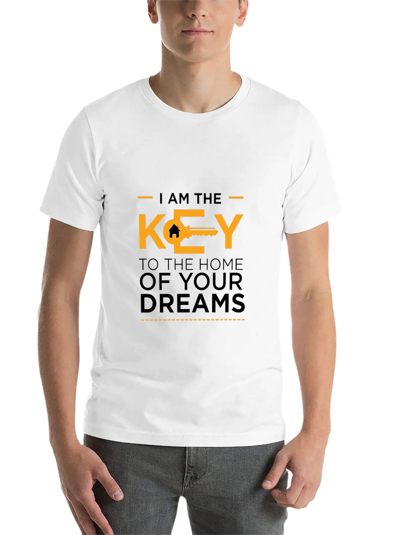 I Am The Key To The Home Of Your Dreams Unisex Casual T-Shirt – Clean Design For Daily Comfort