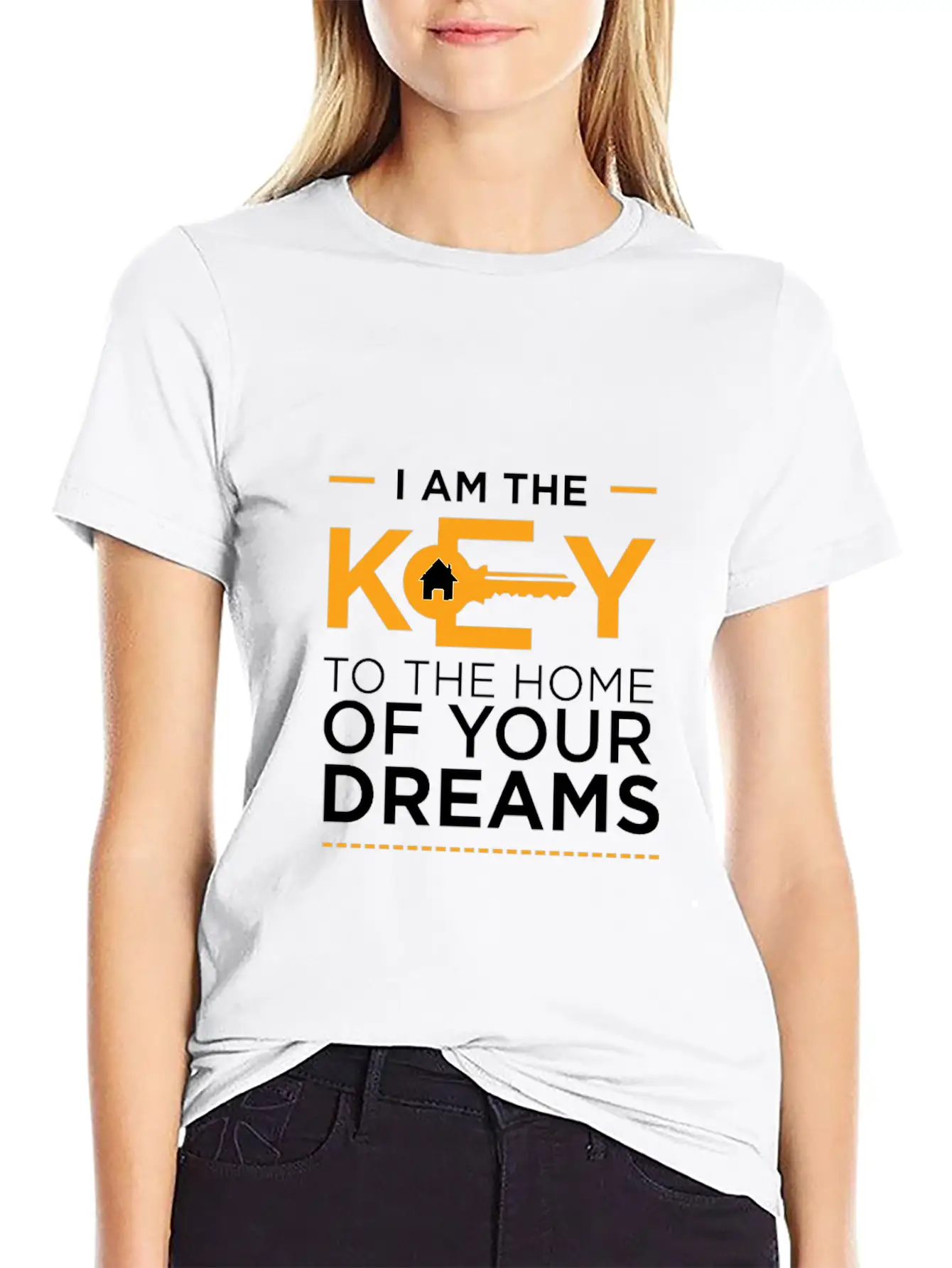 I Am The Key To The Home Of Your Dreams Unisex Casual T-Shirt – Clean Design For Daily Comfort