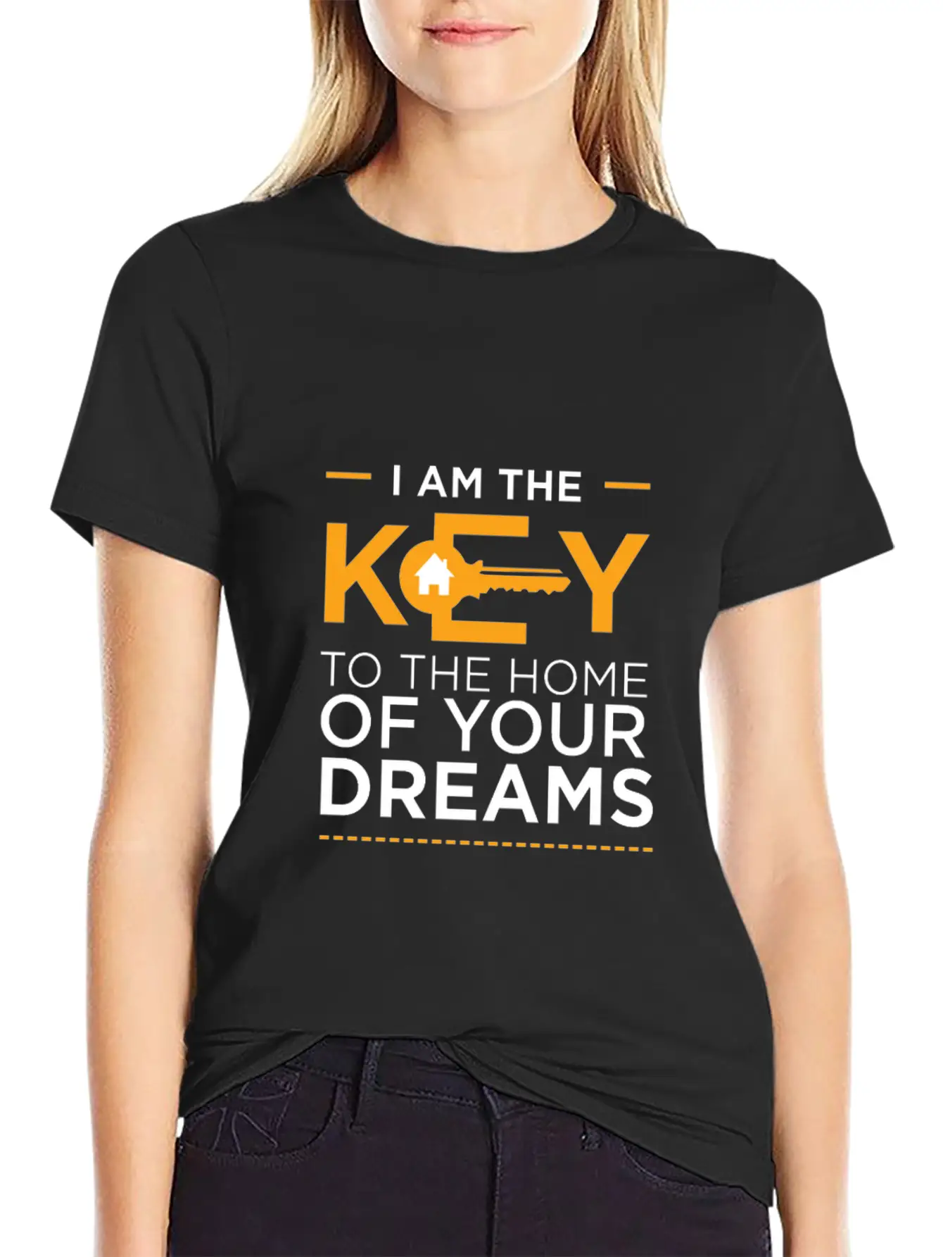 I Am The Key To The Home Of Your Dreams Unisex Casual T-Shirt – Clean Design For Daily Comfort