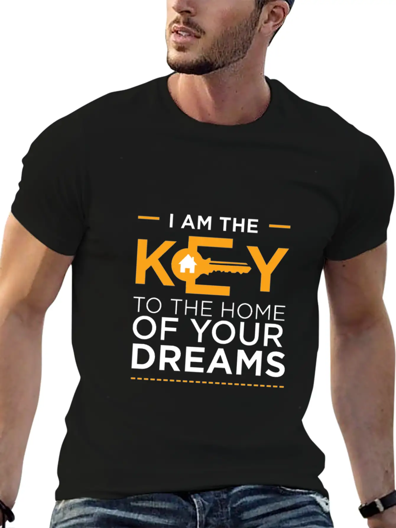 I Am The Key To The Home Of Your Dreams Unisex Casual T-Shirt – Clean Design For Daily Comfort