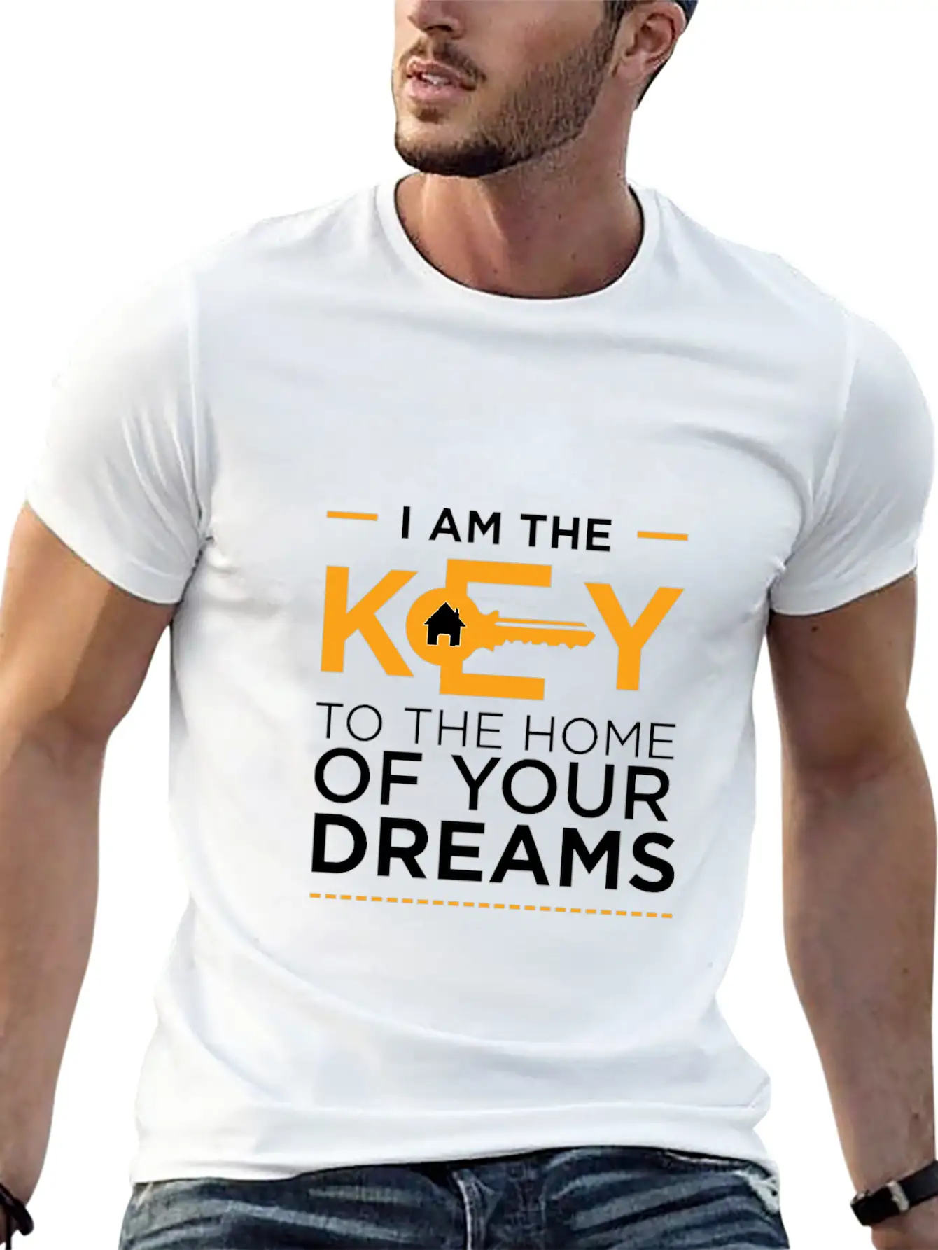 I Am The Key To The Home Of Your Dreams Unisex Casual T-Shirt – Clean Design For Daily Comfort
