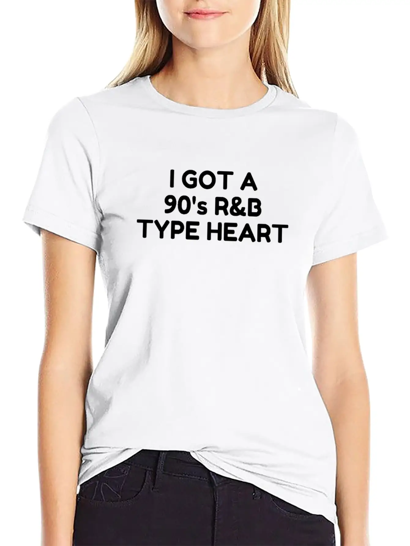 I Got A 90'S R&B Type Heart Unisex Casual T-Shirt – Clean Design For Daily Comfort