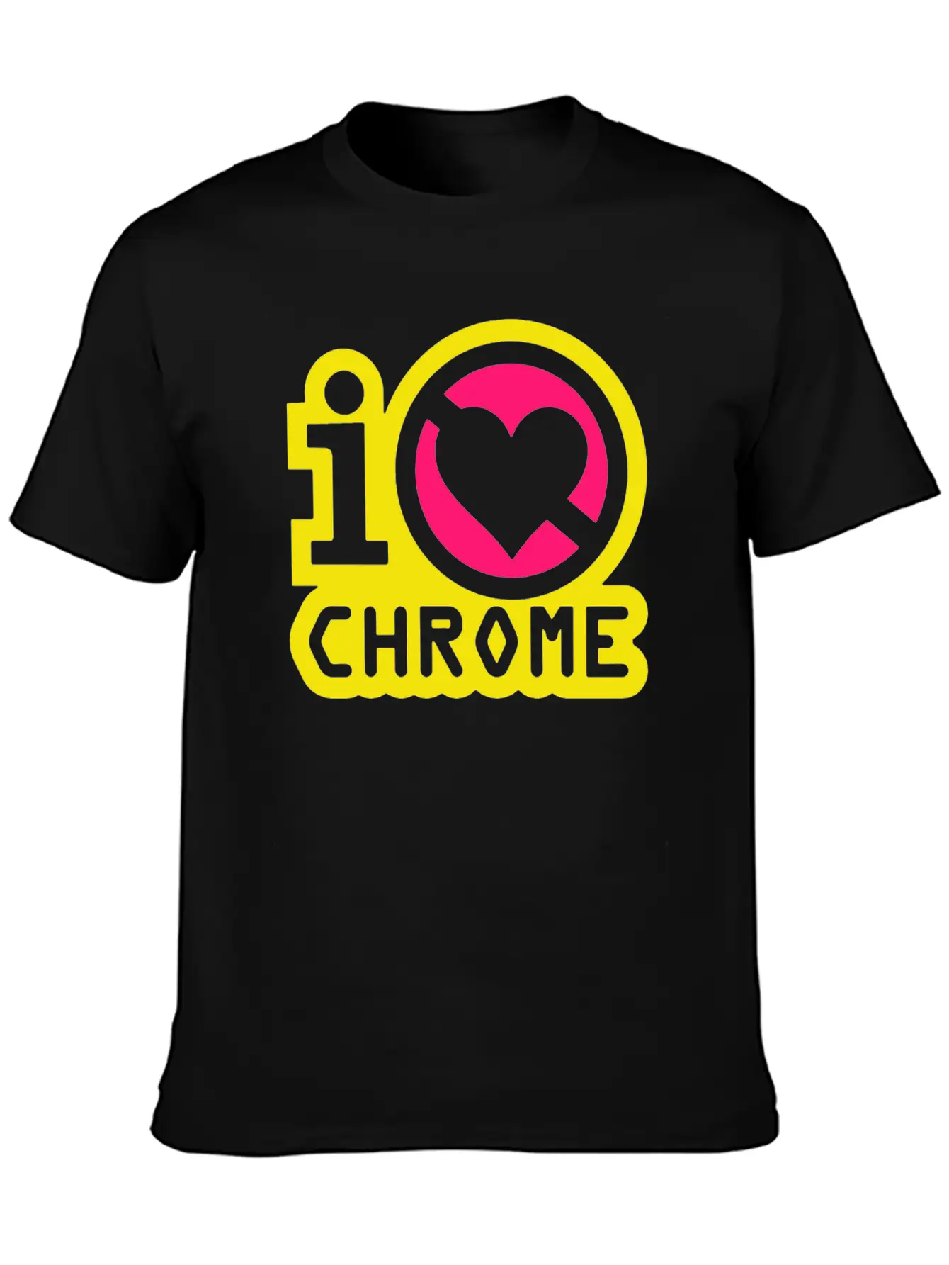I Hate Chrome Unisex Casual T-Shirt – Clean Design For Daily Comfort