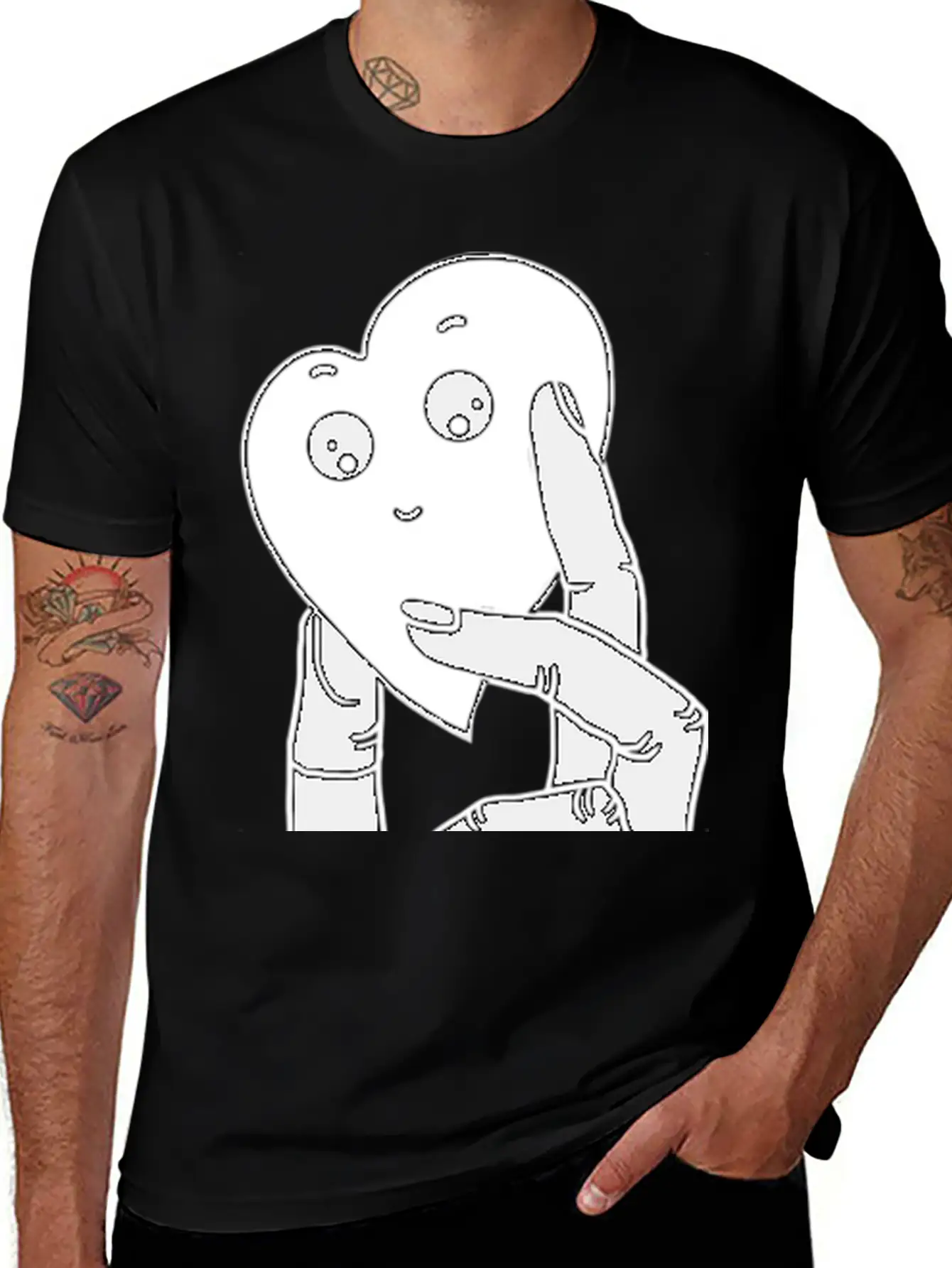 I Have Clean Heart Unisex Casual T-Shirt – Clean Design For Daily Comfort