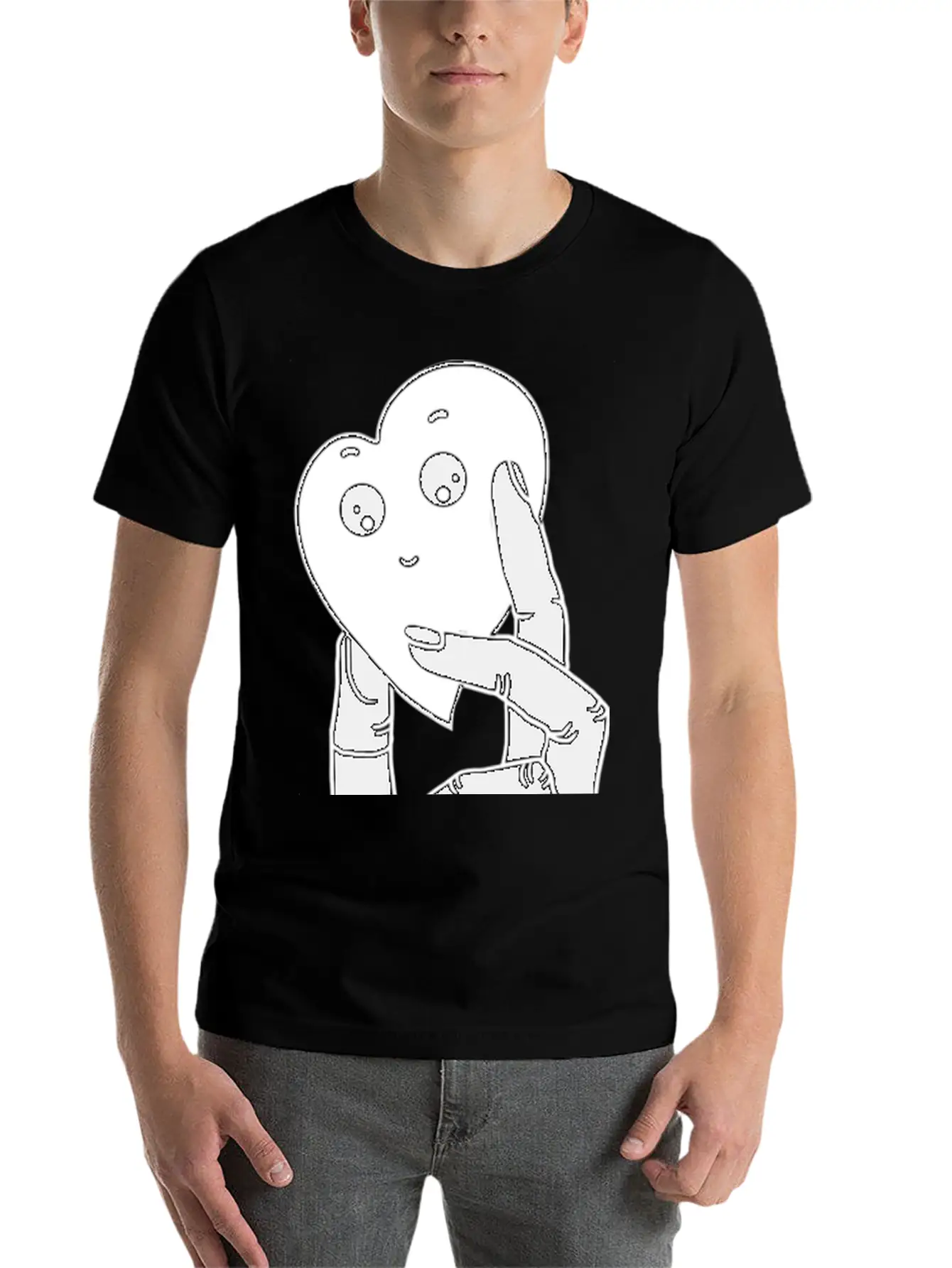 I Have Clean Heart Unisex Casual T-Shirt – Clean Design For Daily Comfort