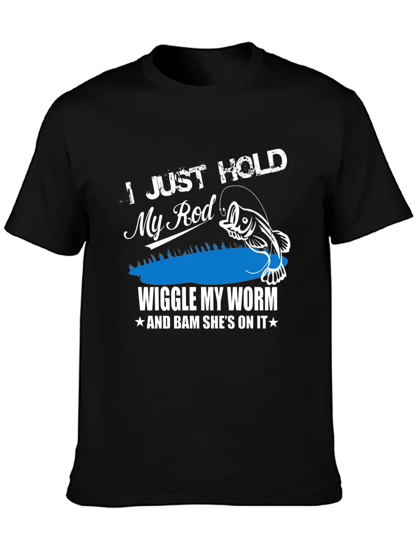 I JUST HOLD MY HOD Unisex Casual T-Shirt – Clean Design For Daily Comfort
