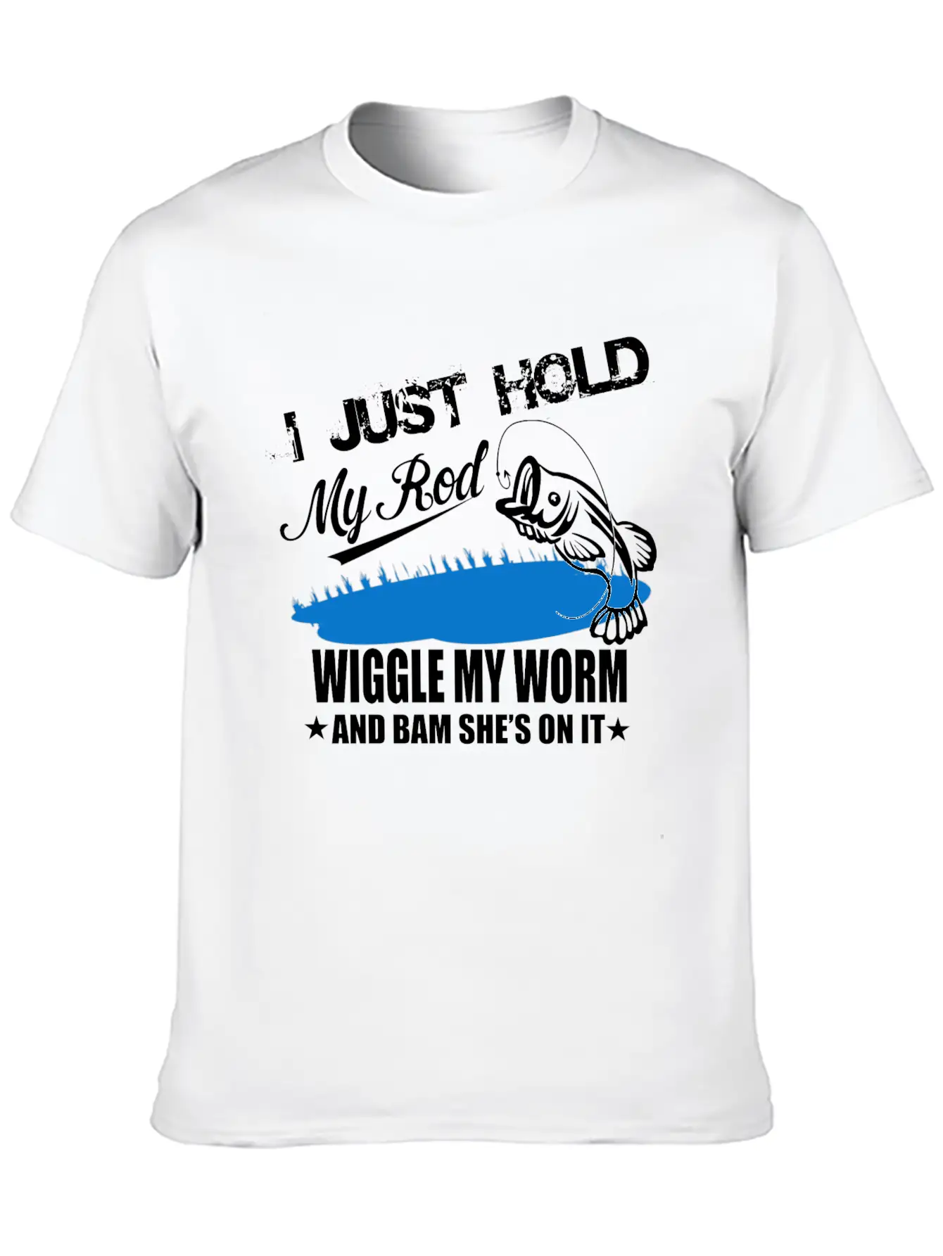 I JUST HOLD MY HOD Unisex Casual T-Shirt – Clean Design For Daily Comfort