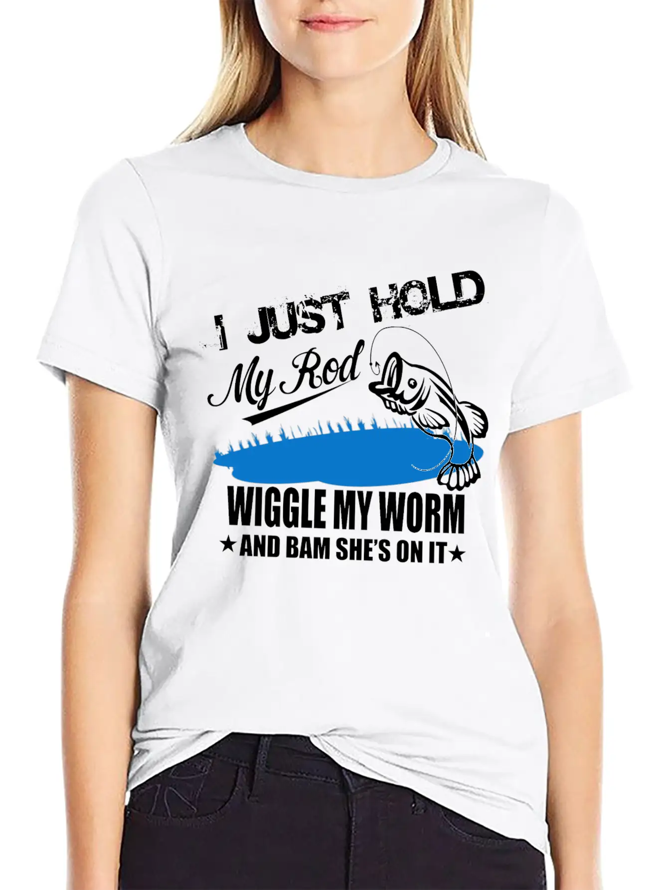 I JUST HOLD MY HOD Unisex Casual T-Shirt – Clean Design For Daily Comfort