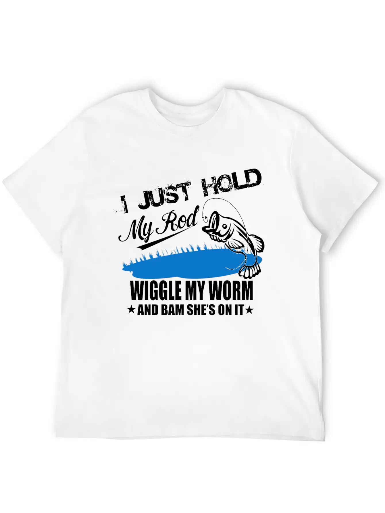 I JUST HOLD MY HOD Unisex Casual T-Shirt – Clean Design For Daily Comfort