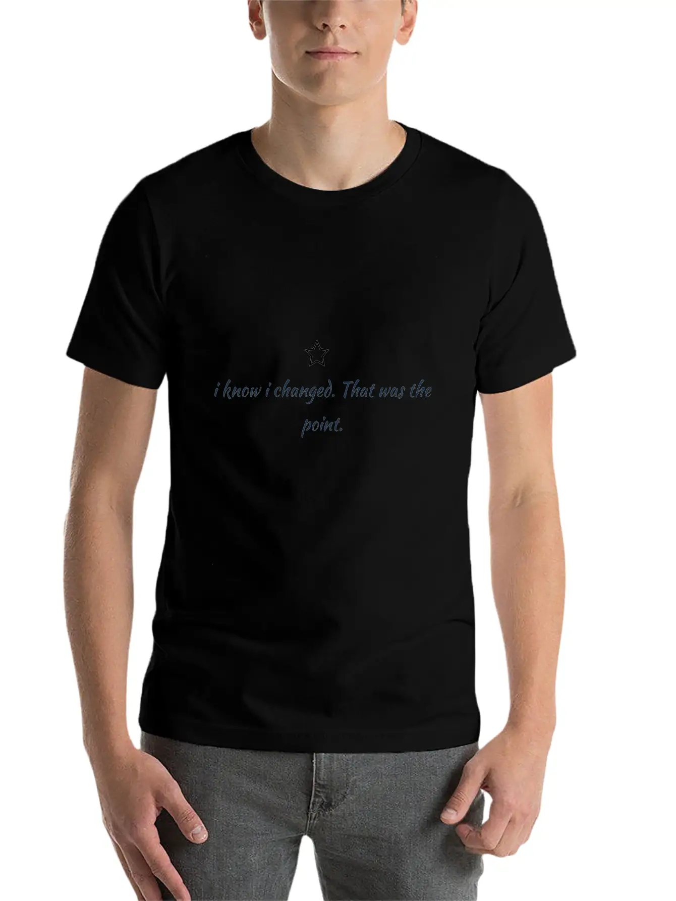 I Know I Changed, That Was The Point Unisex Casual T-Shirt – Clean Design For Daily Comfort