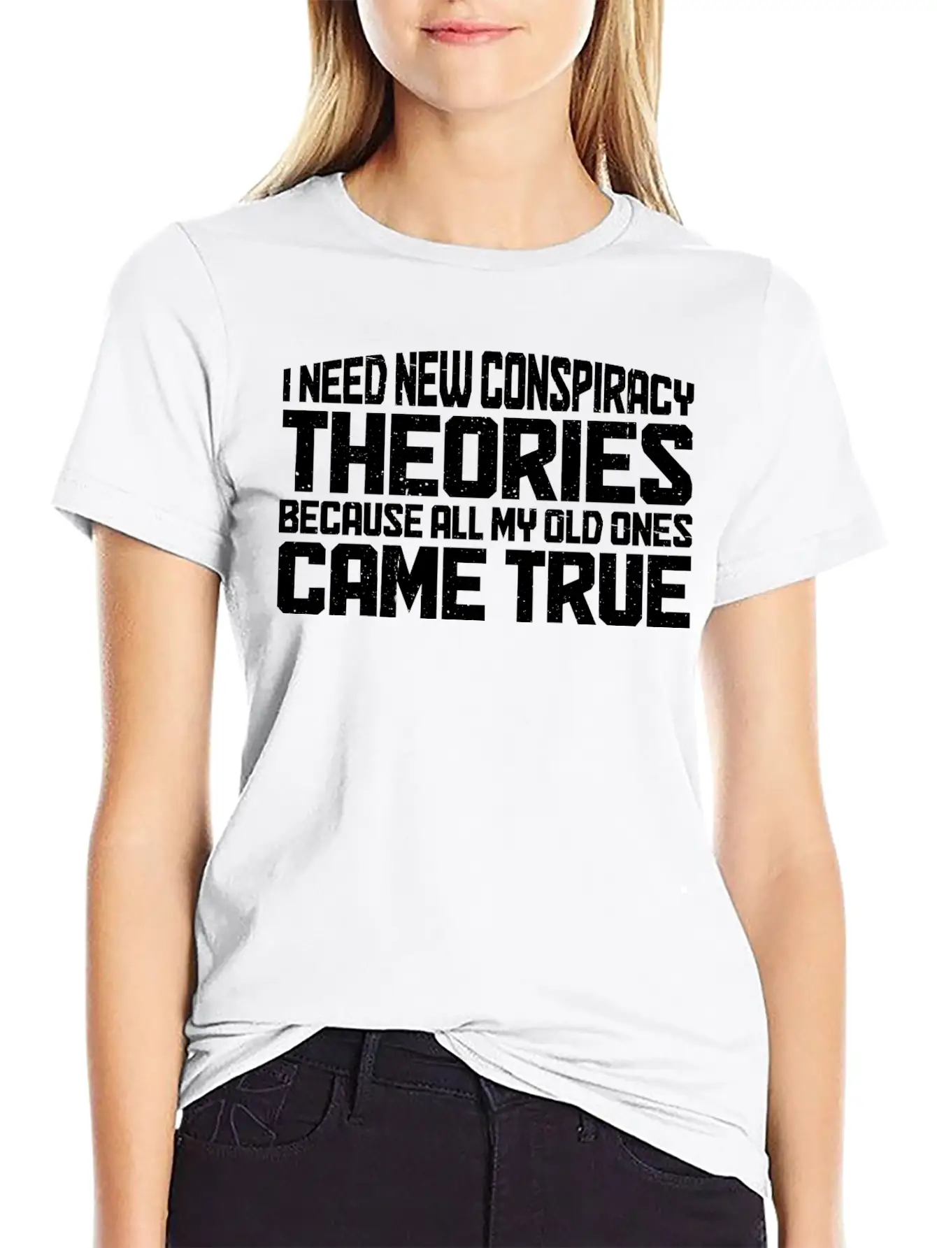 I Need New Conspiracy Theories 20 Unisex Casual T-Shirt – Clean Design For Daily Comfort
