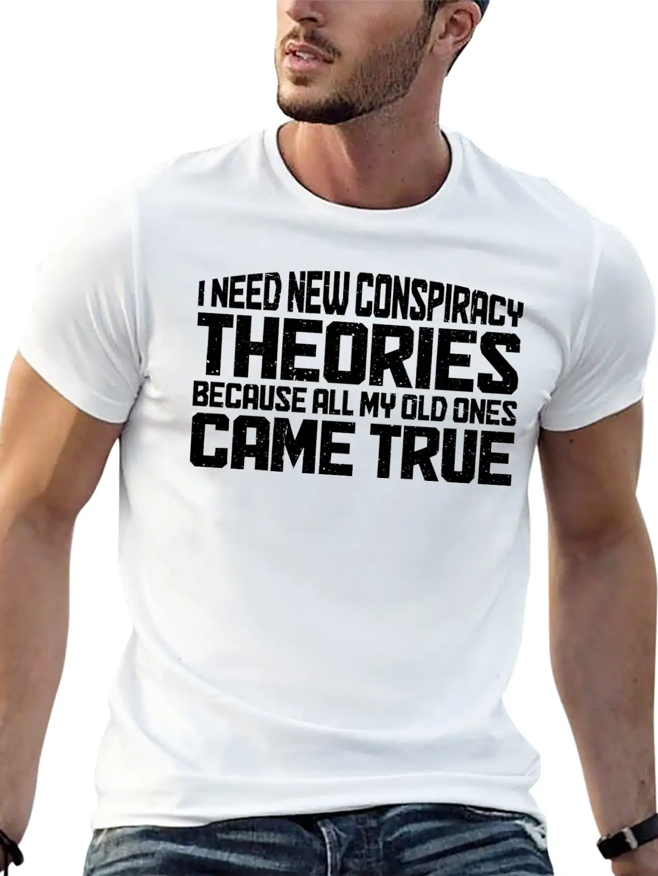 I Need New Conspiracy Theories 20 Unisex Casual T-Shirt – Clean Design For Daily Comfort