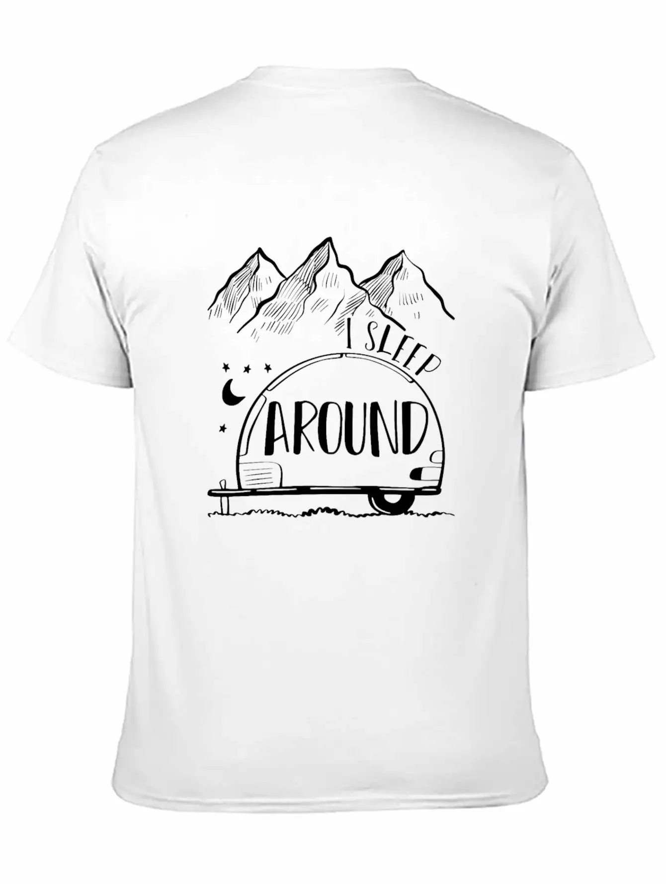 I Sleep Around Unisex Casual T-Shirt – Clean Design For Daily Comfort