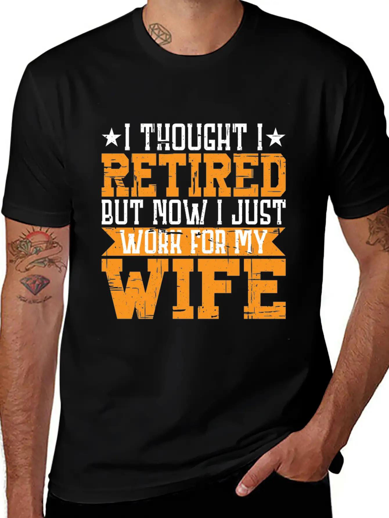 I Thought I Retired But I Just Work For My Wife 3 Unisex Casual T-Shirt – Clean Design For Daily Comfort