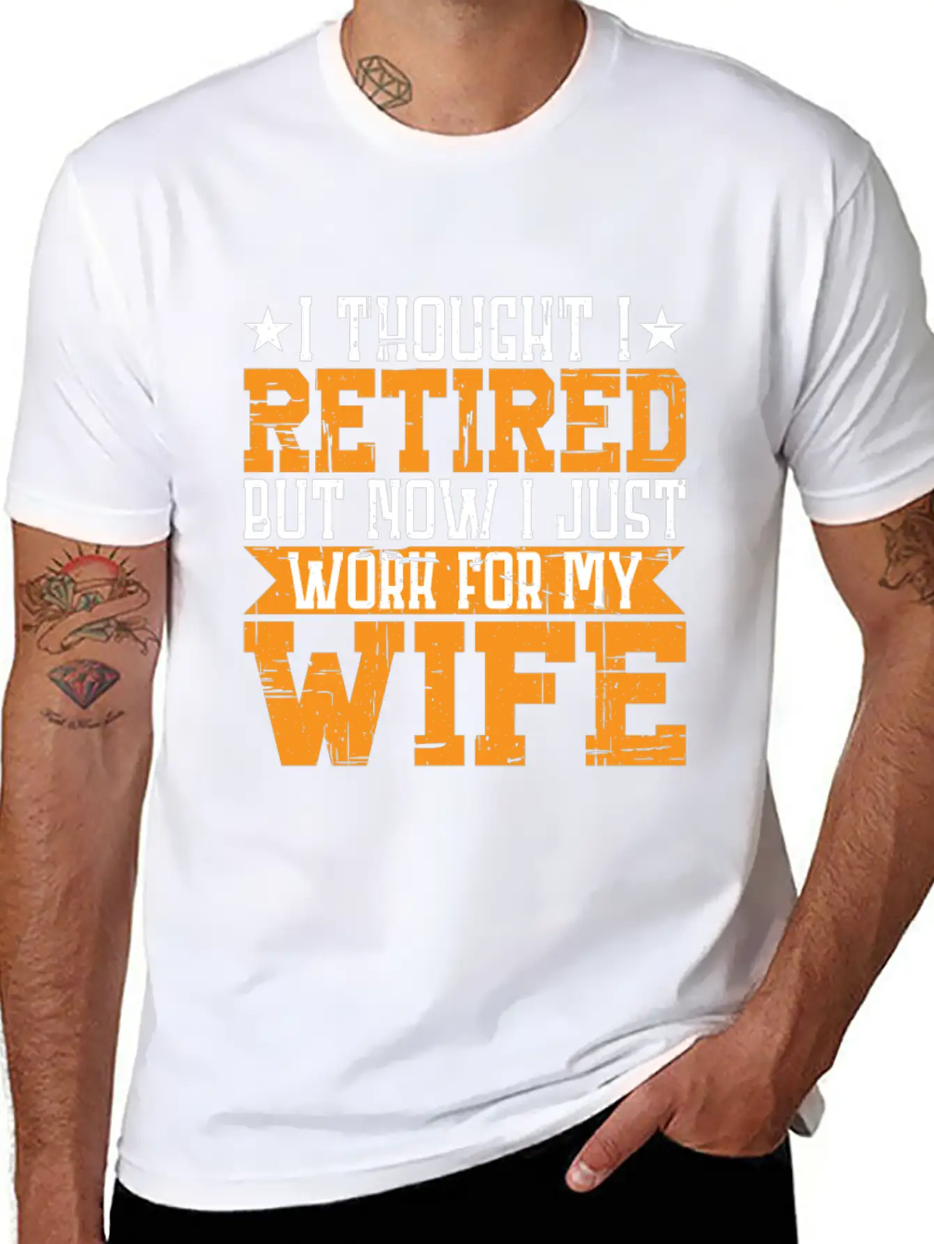 I Thought I Retired But I Just Work For My Wife 3 Unisex Casual T-Shirt – Clean Design For Daily Comfort
