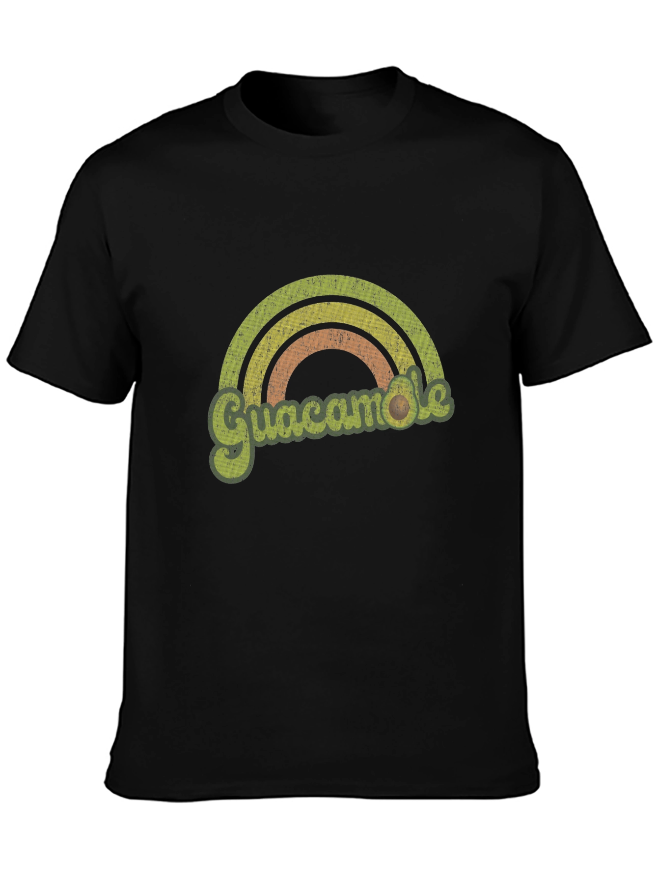 Retro Guacamole Rainbow T-Shirt