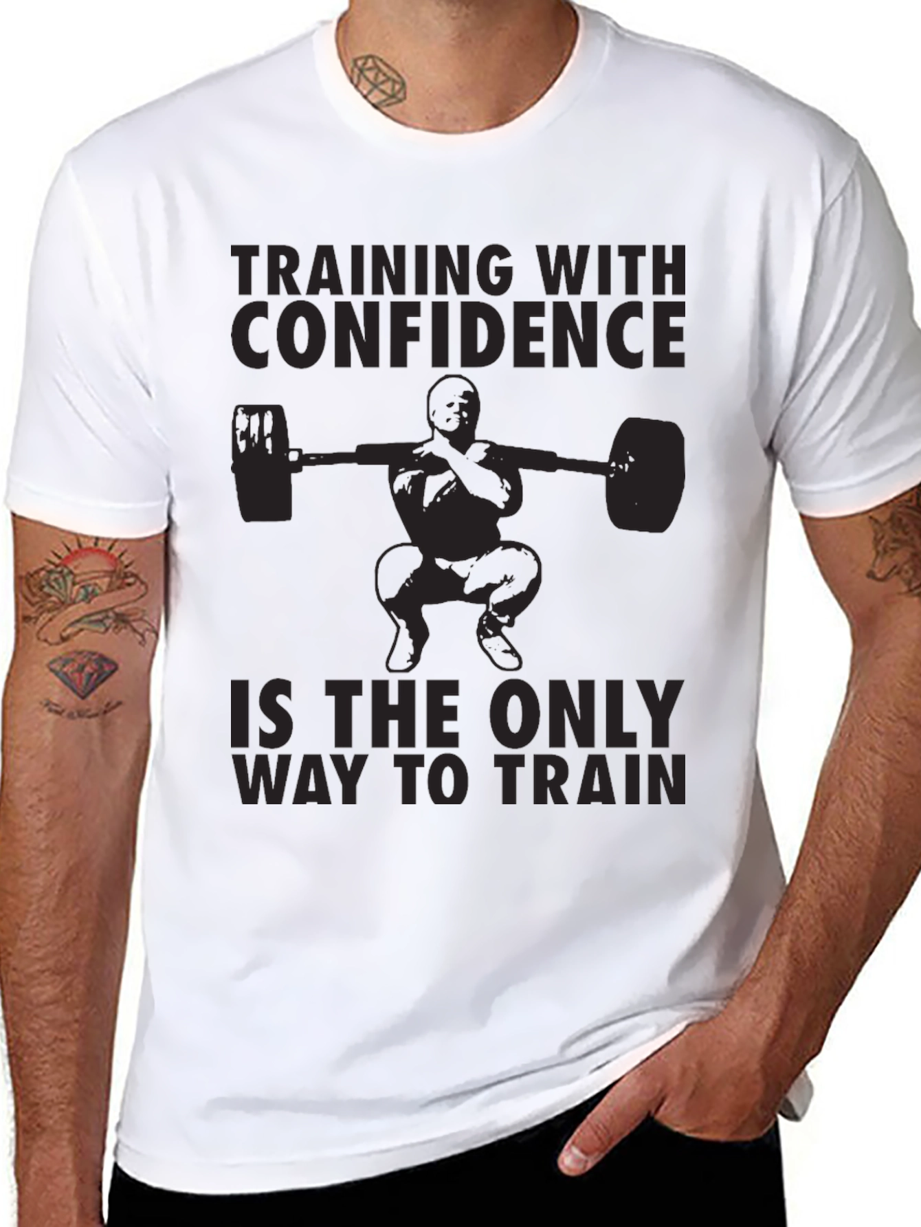 Training with Confidence Graphic T-Shirt