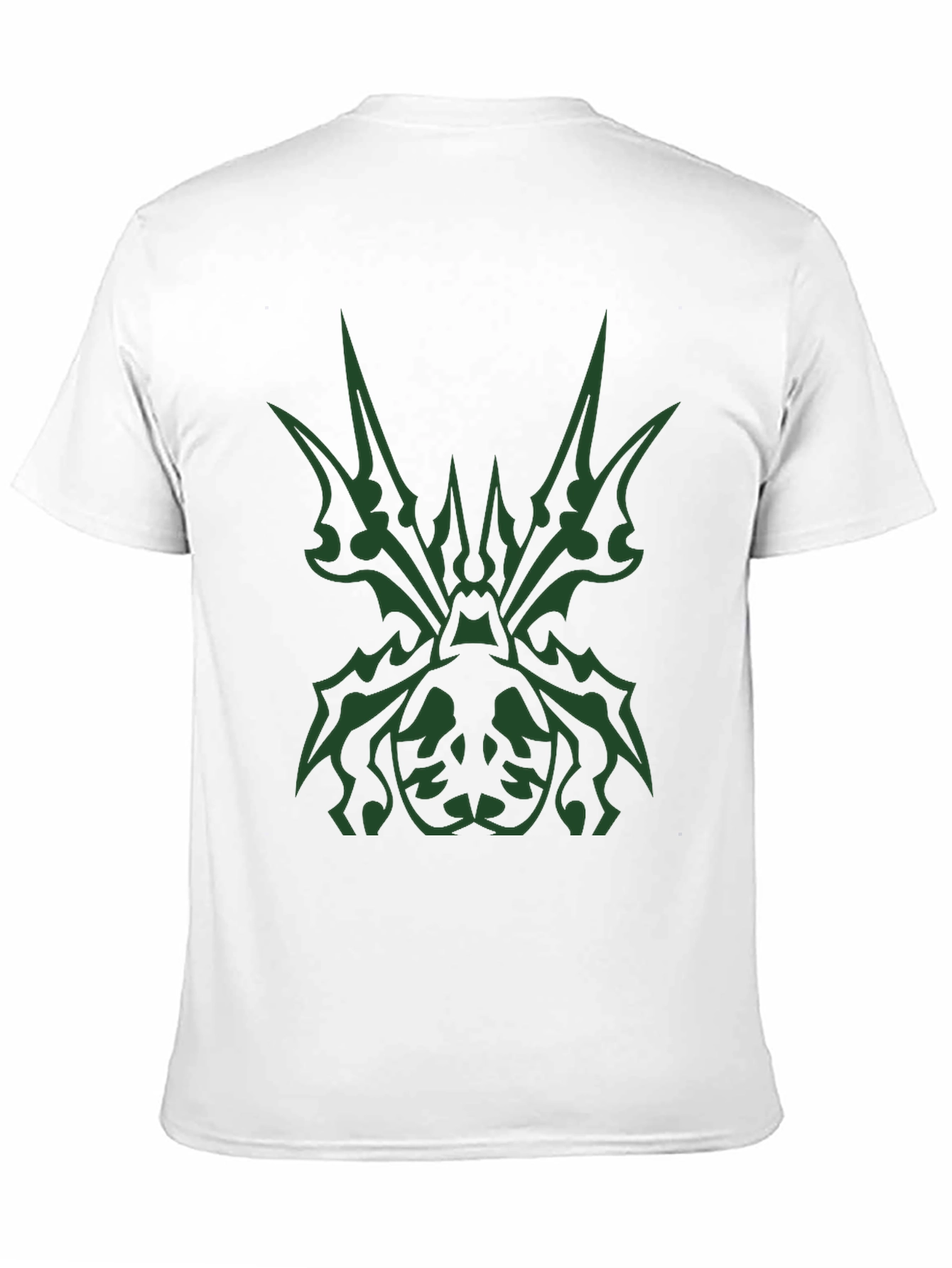 Tribal Spider Graphic Black T-Shirt