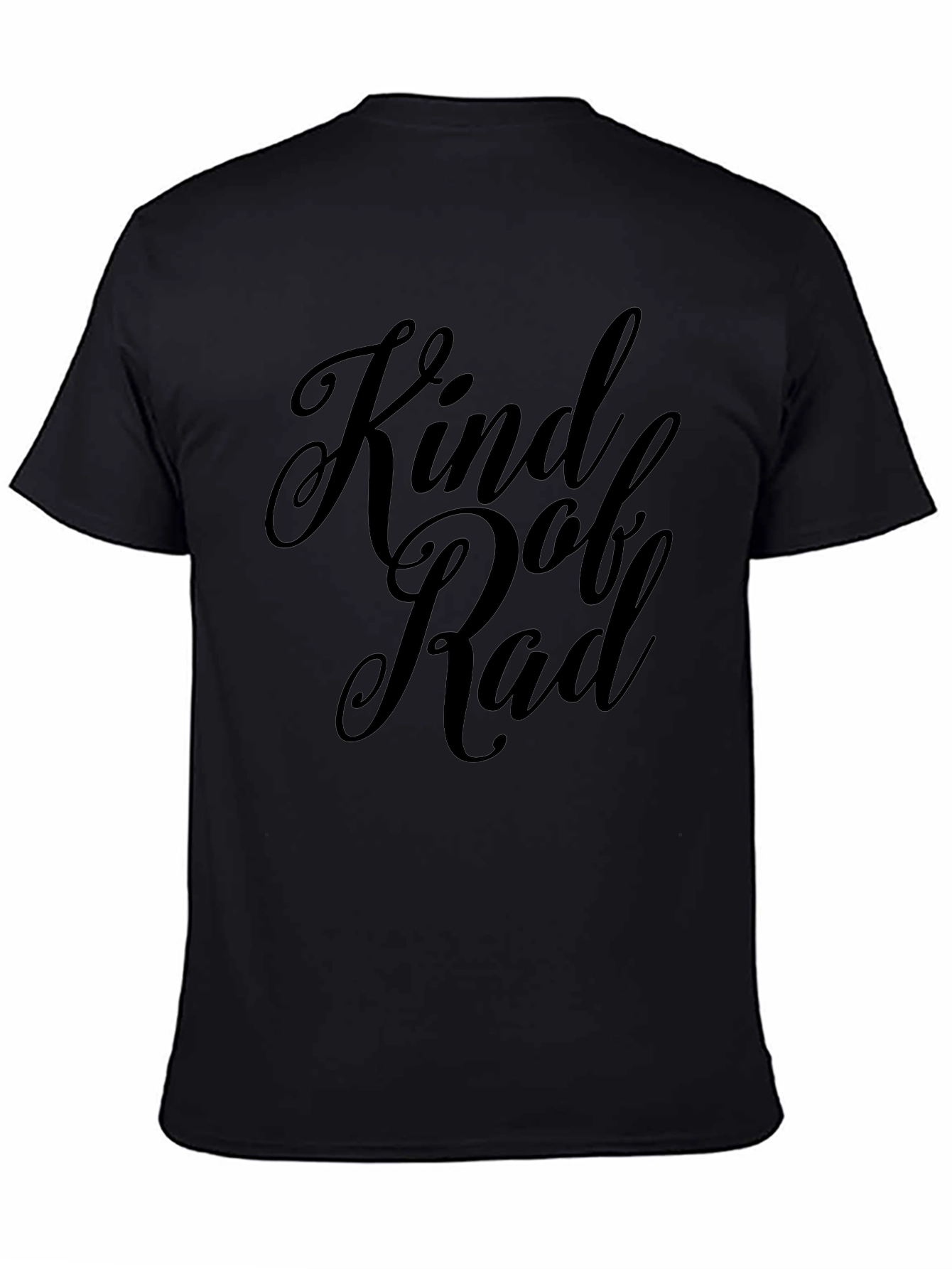 Kind of Rad Black Graphic Tee