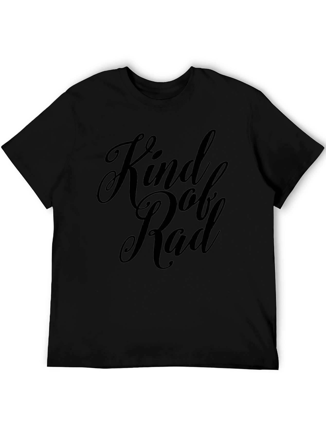 Kind of Rad Black Graphic Tee