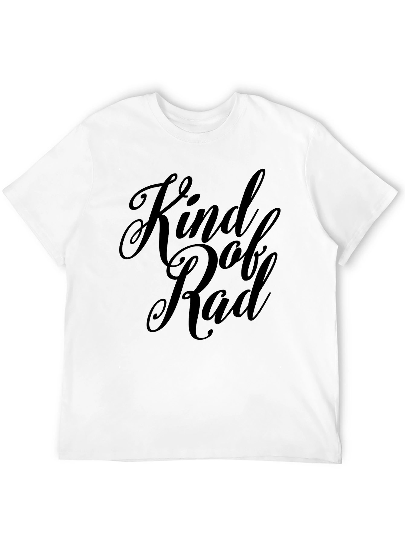 Kind of Rad Black Graphic Tee