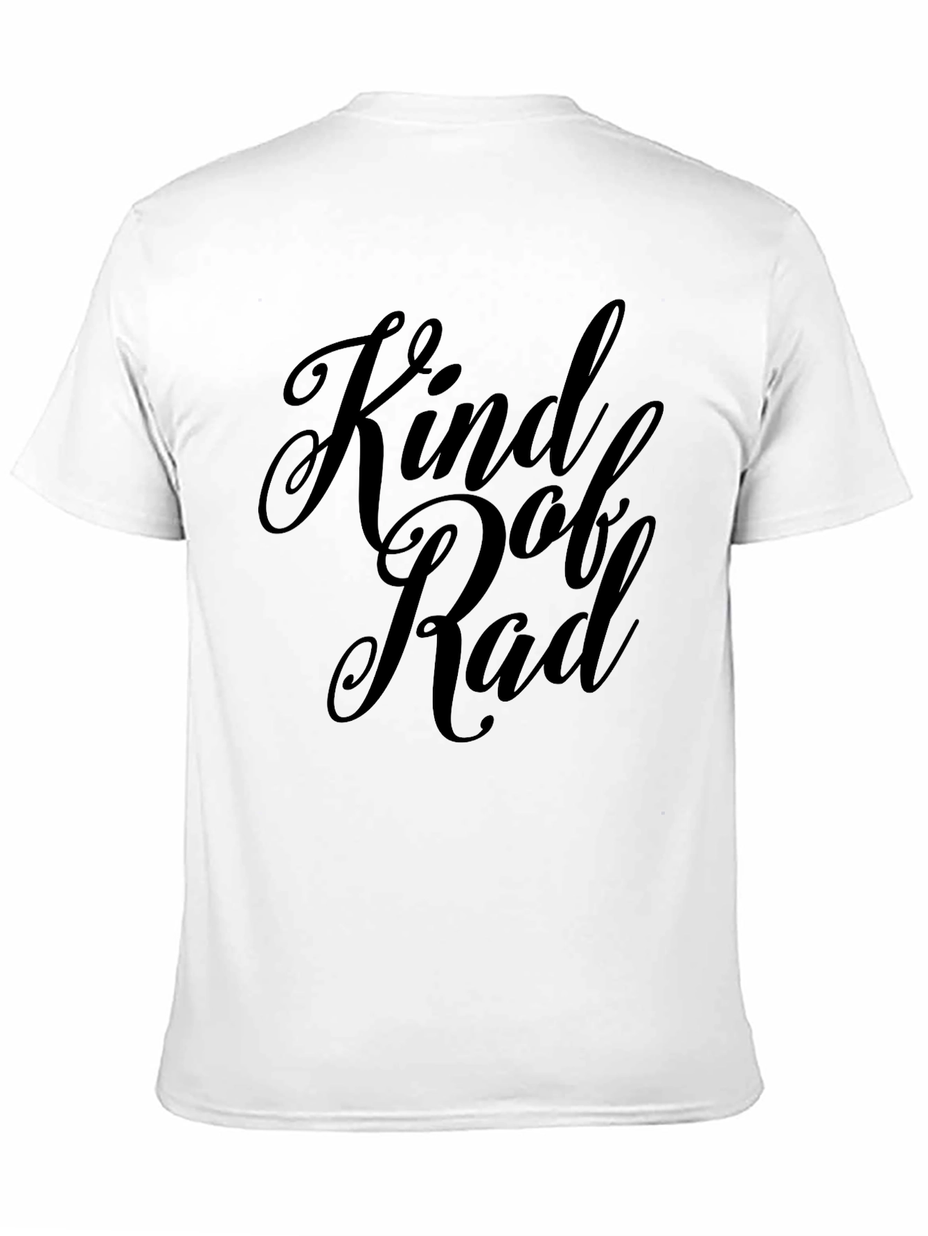 Kind of Rad Black Graphic Tee