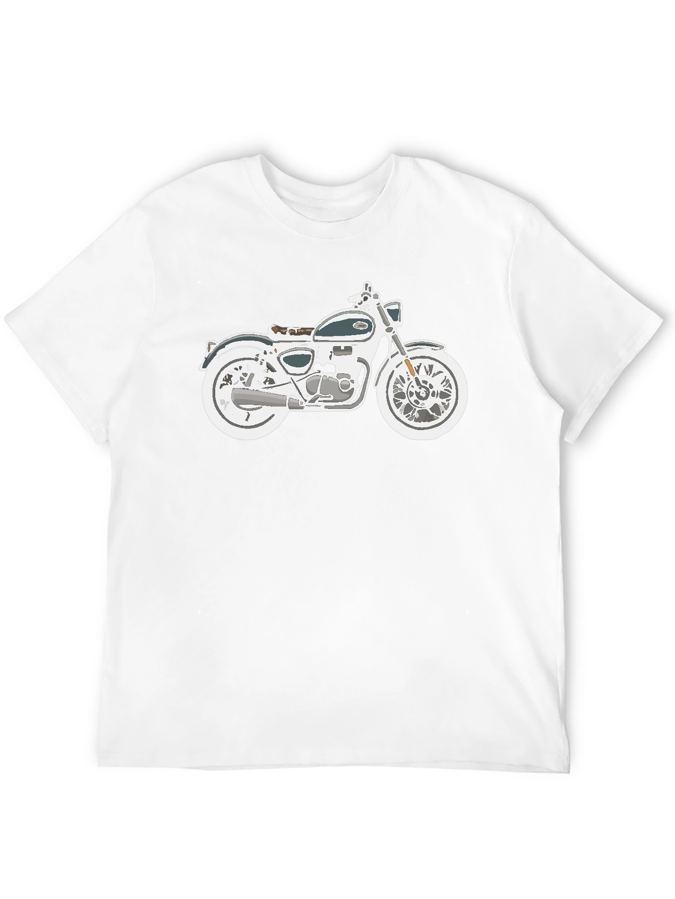 Motorcycle Graphic T-Shirt - Classic Bike Tee