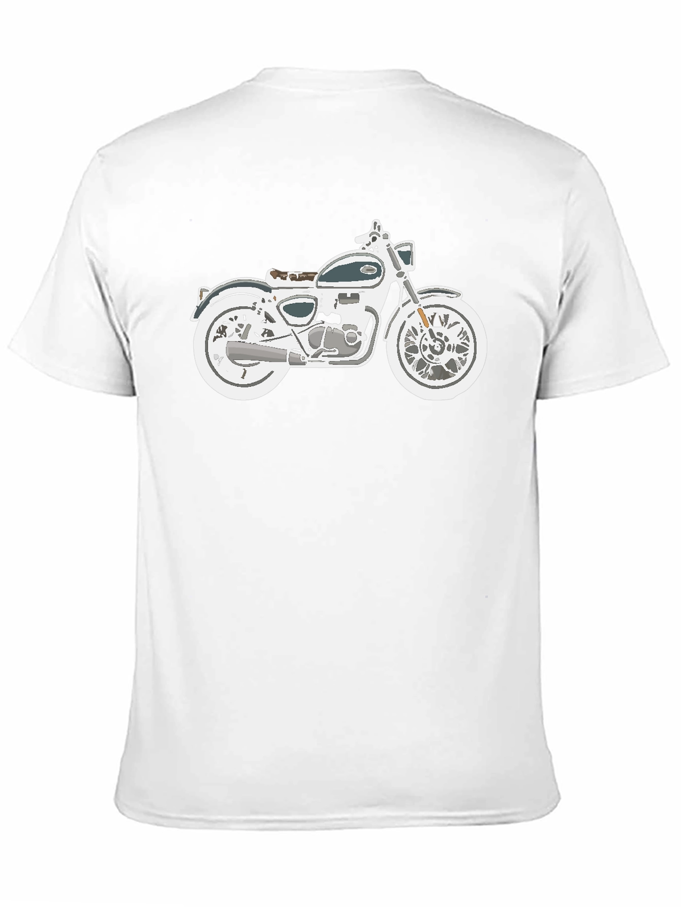 Motorcycle Graphic T-Shirt - Classic Bike Tee