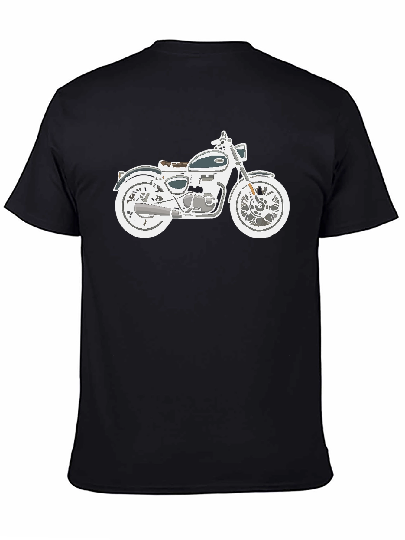 Motorcycle Graphic T-Shirt - Classic Bike Tee