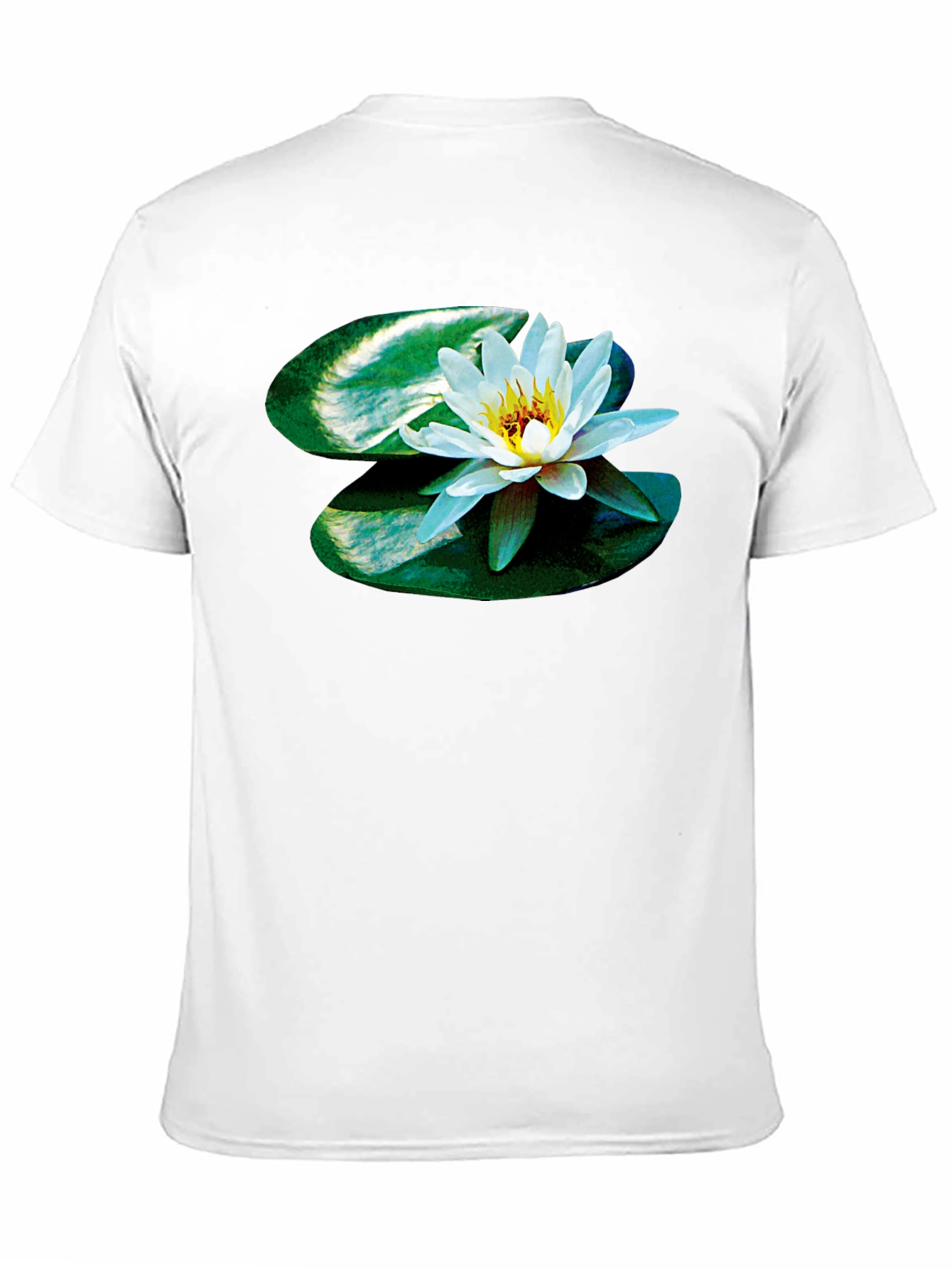 Lotus Blossom Graphic Tee - Black