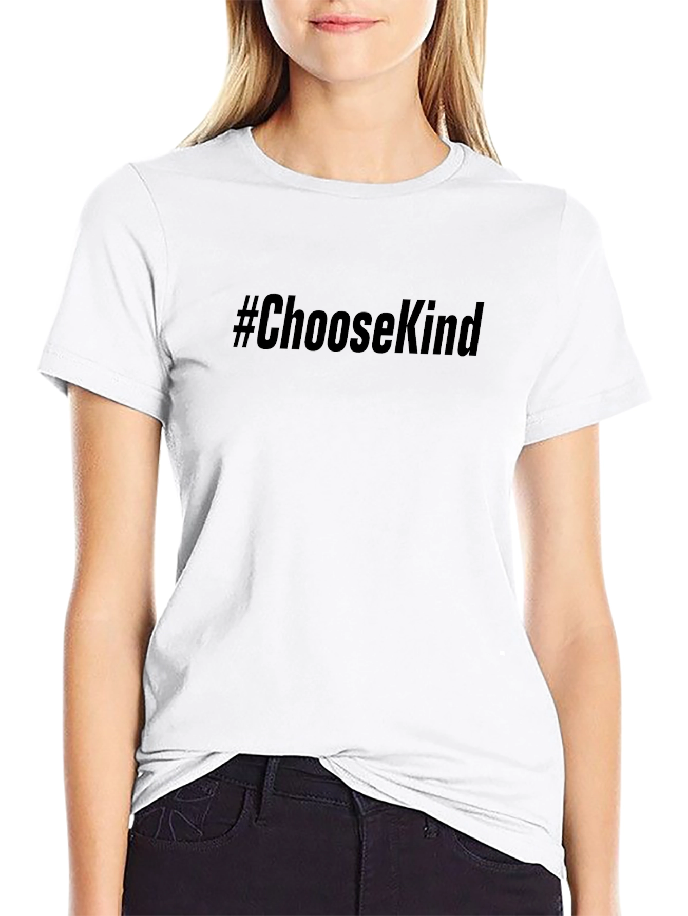 #ChooseKind Black T-Shirt - Unisex Style