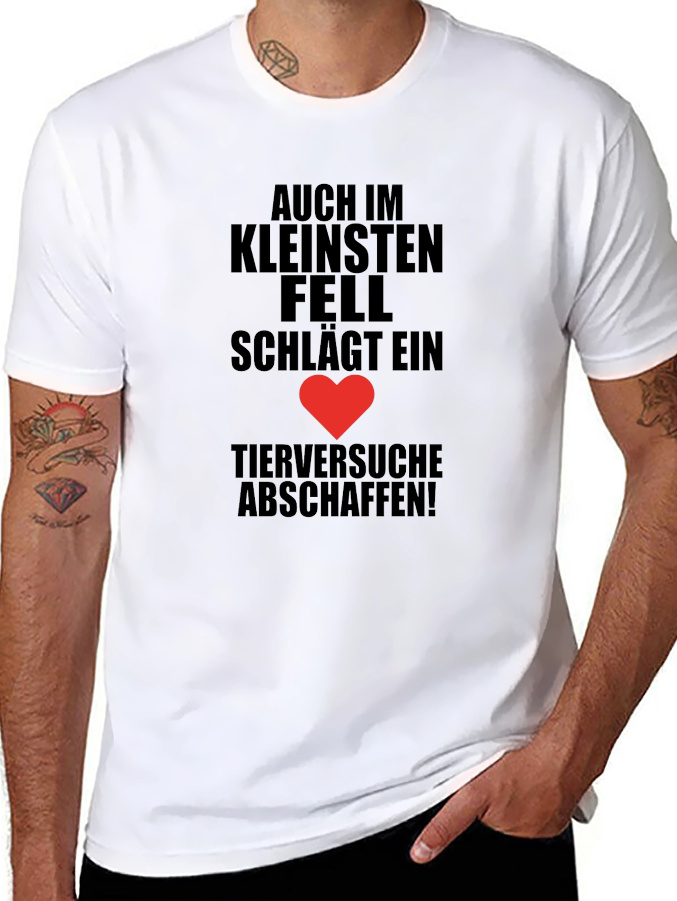 Auch Im Kleinsten Fell Black T-Shirt