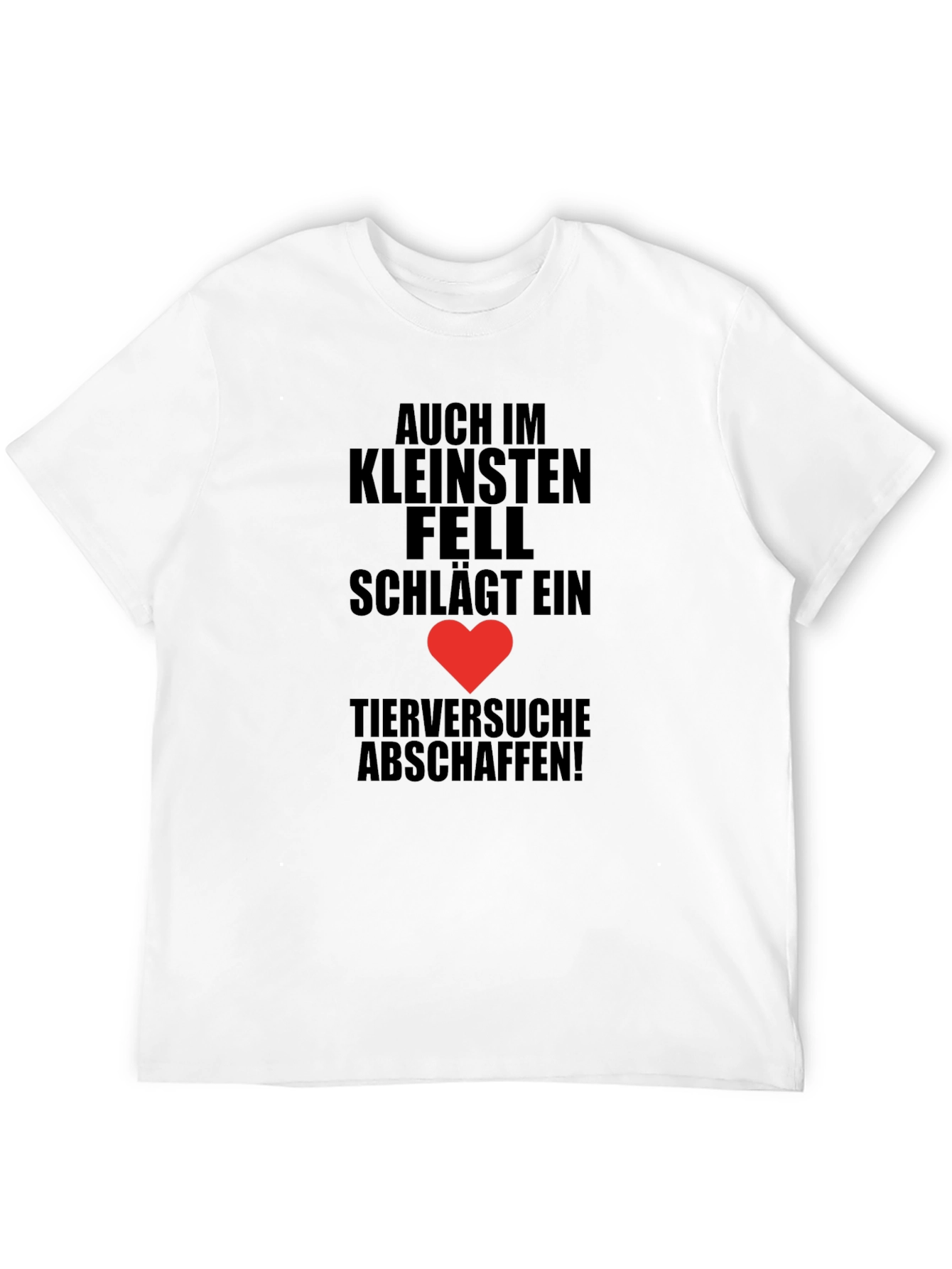 Auch Im Kleinsten Fell Black T-Shirt