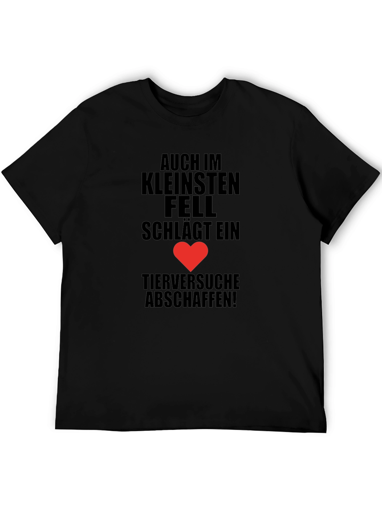 Auch Im Kleinsten Fell Black T-Shirt
