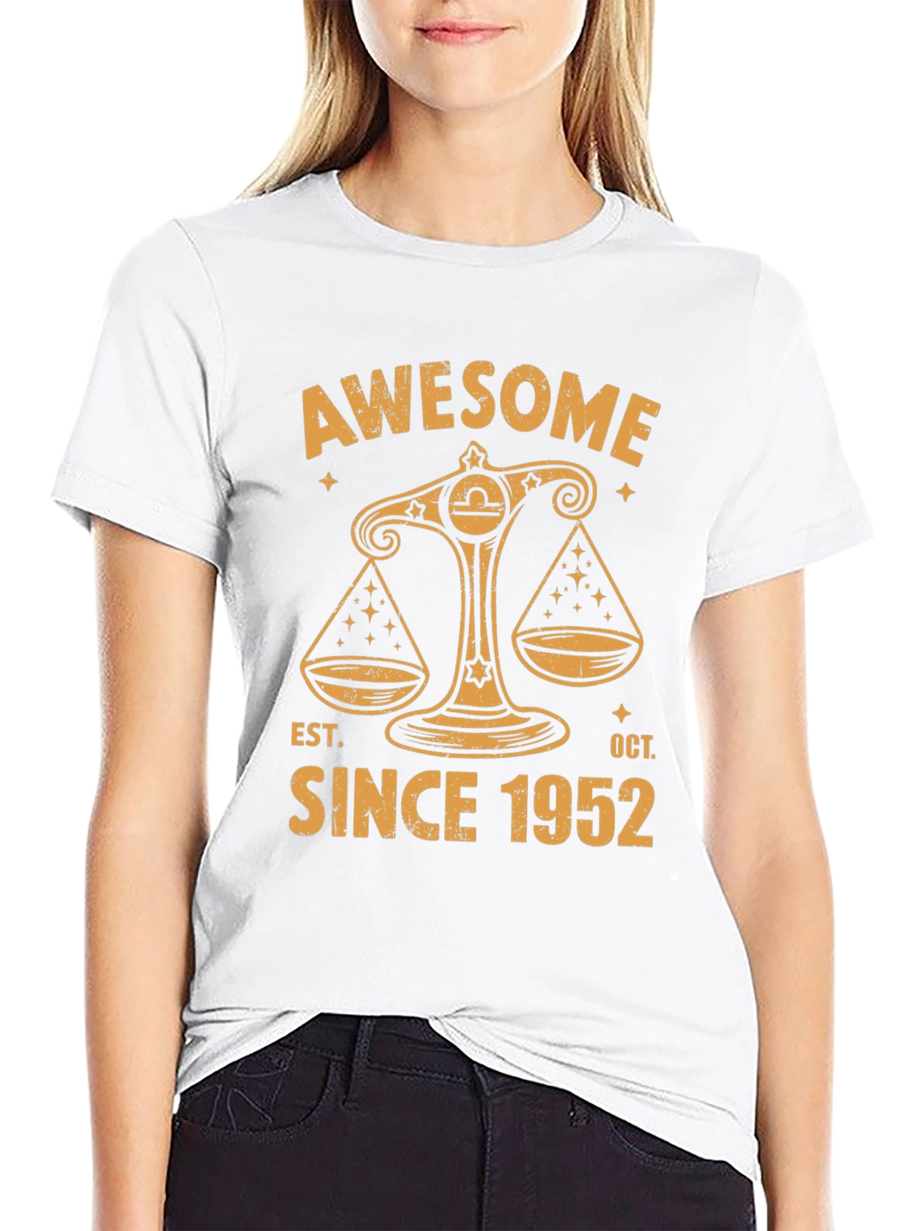 Awesome Since 1952 Libra T-Shirt